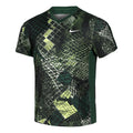Dri-Fit Court Novelty Koszulka Mężczyźni - ciemnozielony, wielokolorowy