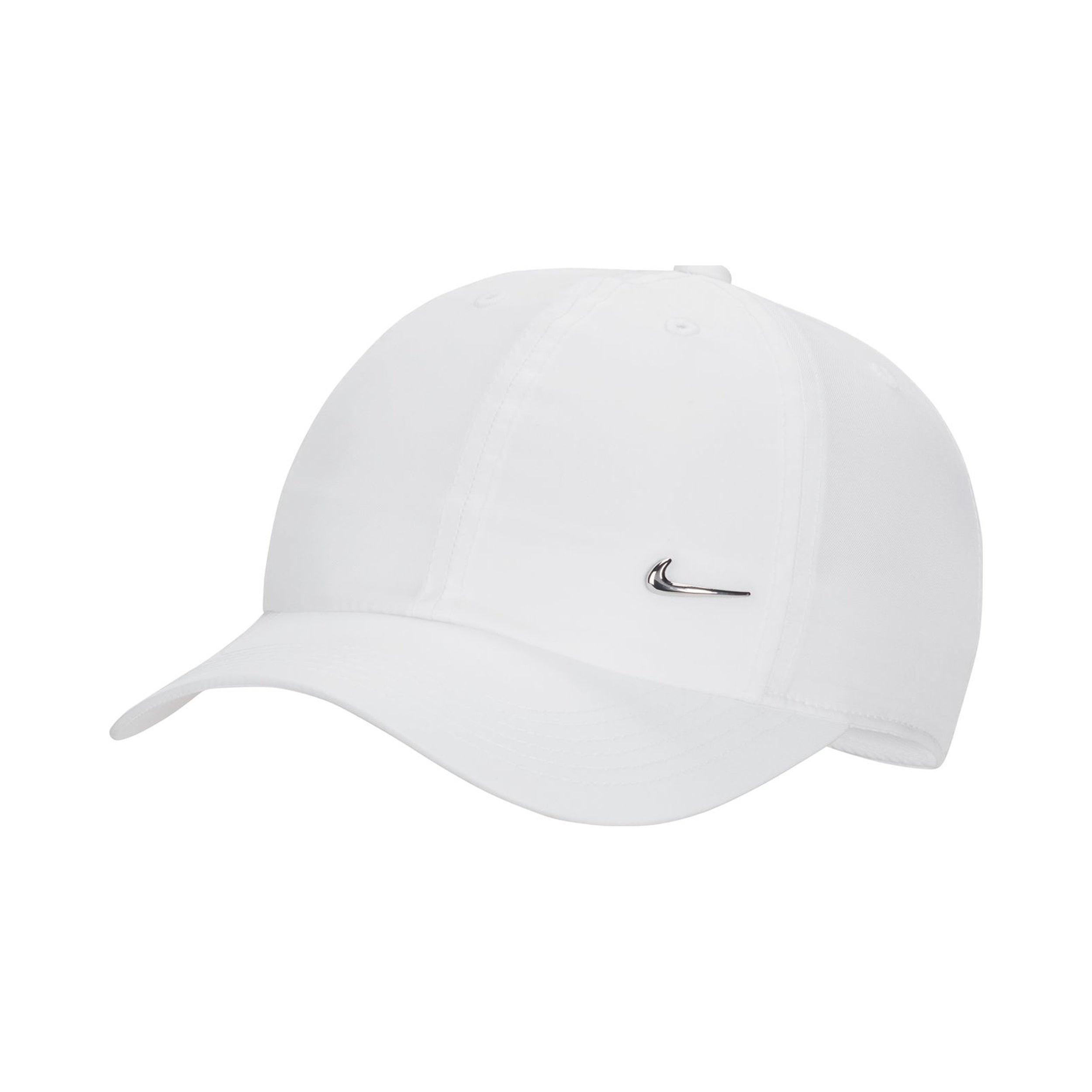 Nike Dri-FIT Club Metal Swoosh Czapka Dzieci-biały