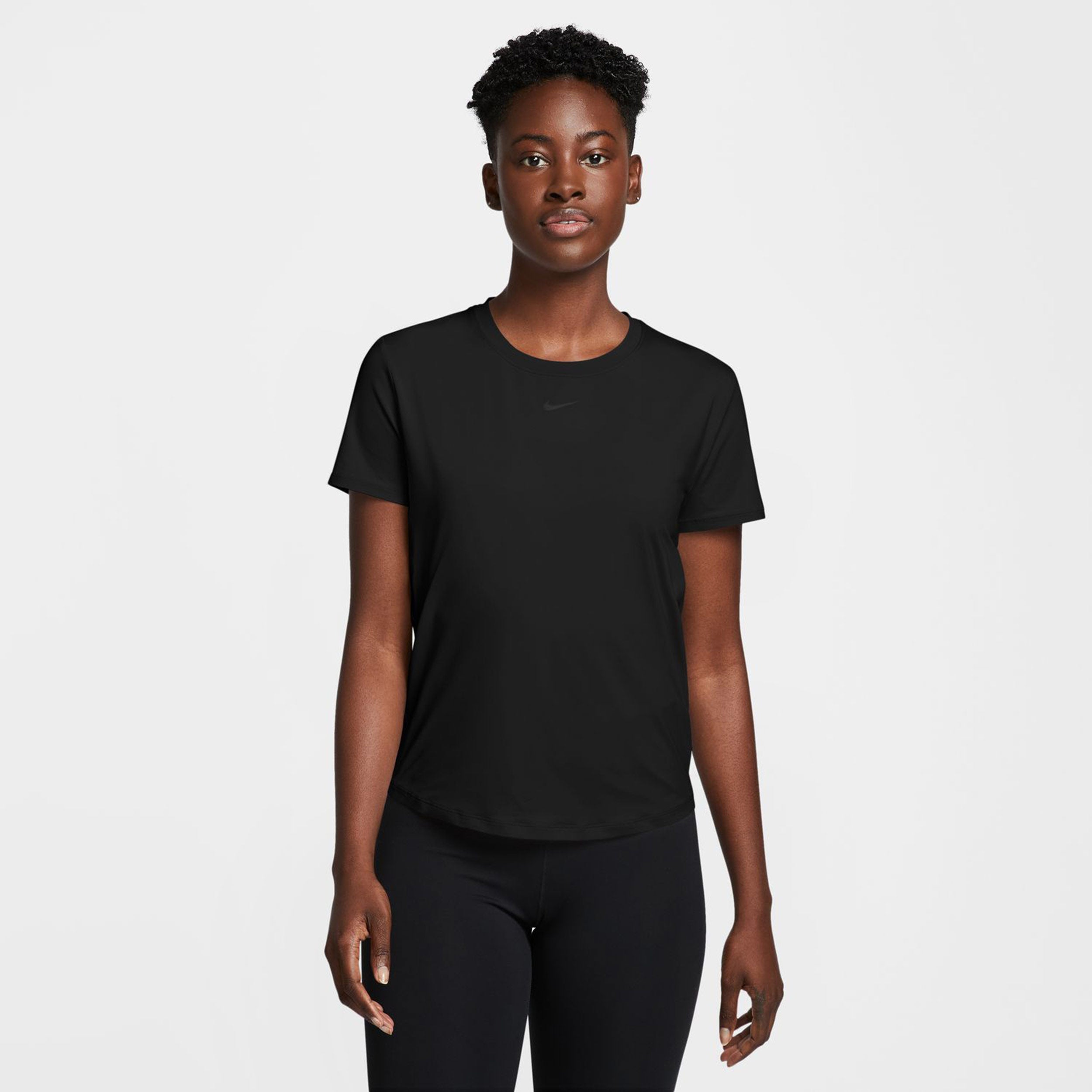Nike One Classic Dri-Fit Koszulka Kobiety-Czarny