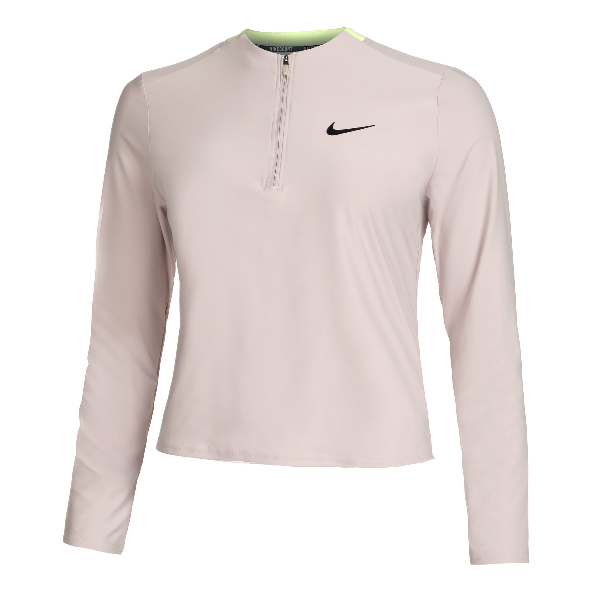 Nike Court Dri-Fit Advantage Długi Rękaw Kobiety - liliowy,