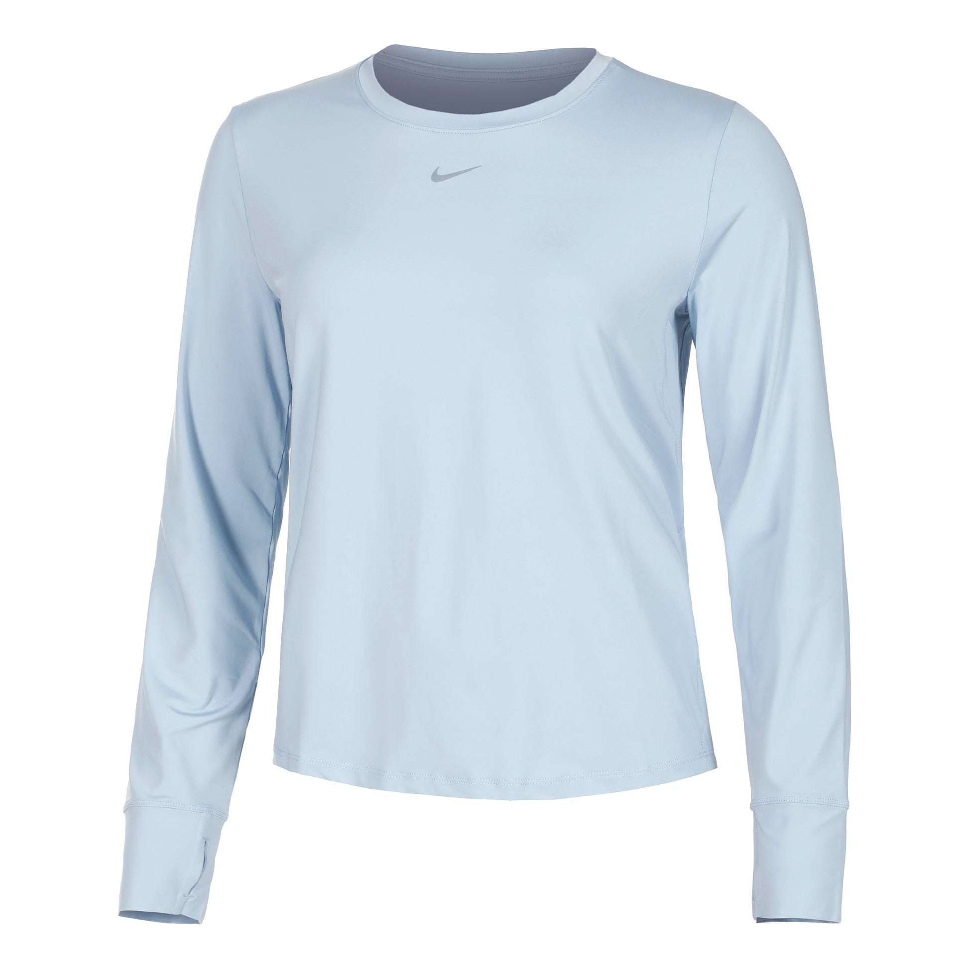 Nike One Classic Dri-Fit Długi Rękaw Kobiety - jasnoniebieski,