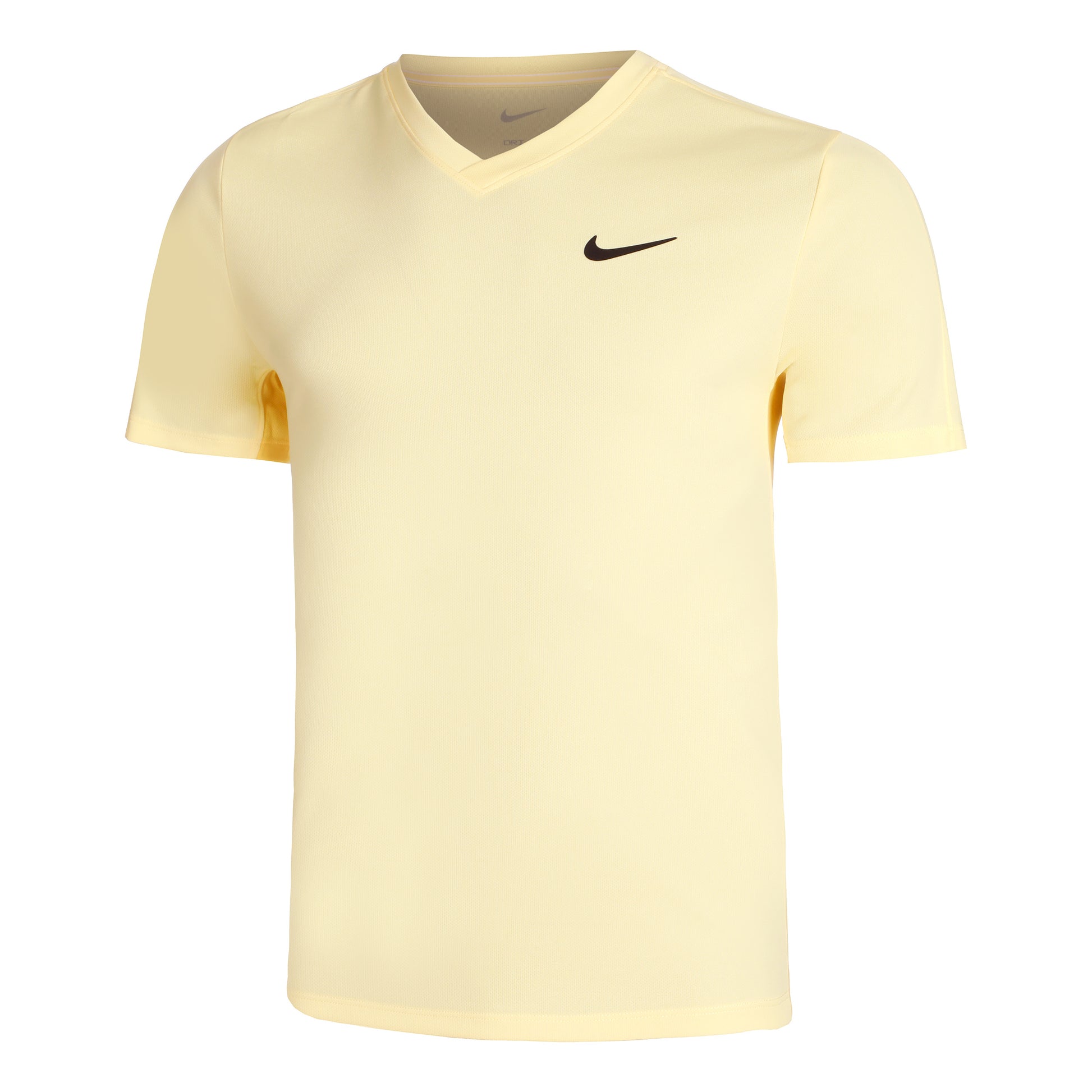 Nike Dri-Fit Victory Court Koszulka Mężczyźni - cytrynowy żółty,