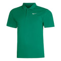 Dri-Fit Victory Court Solid Polo Mężczyźni - zieleń,