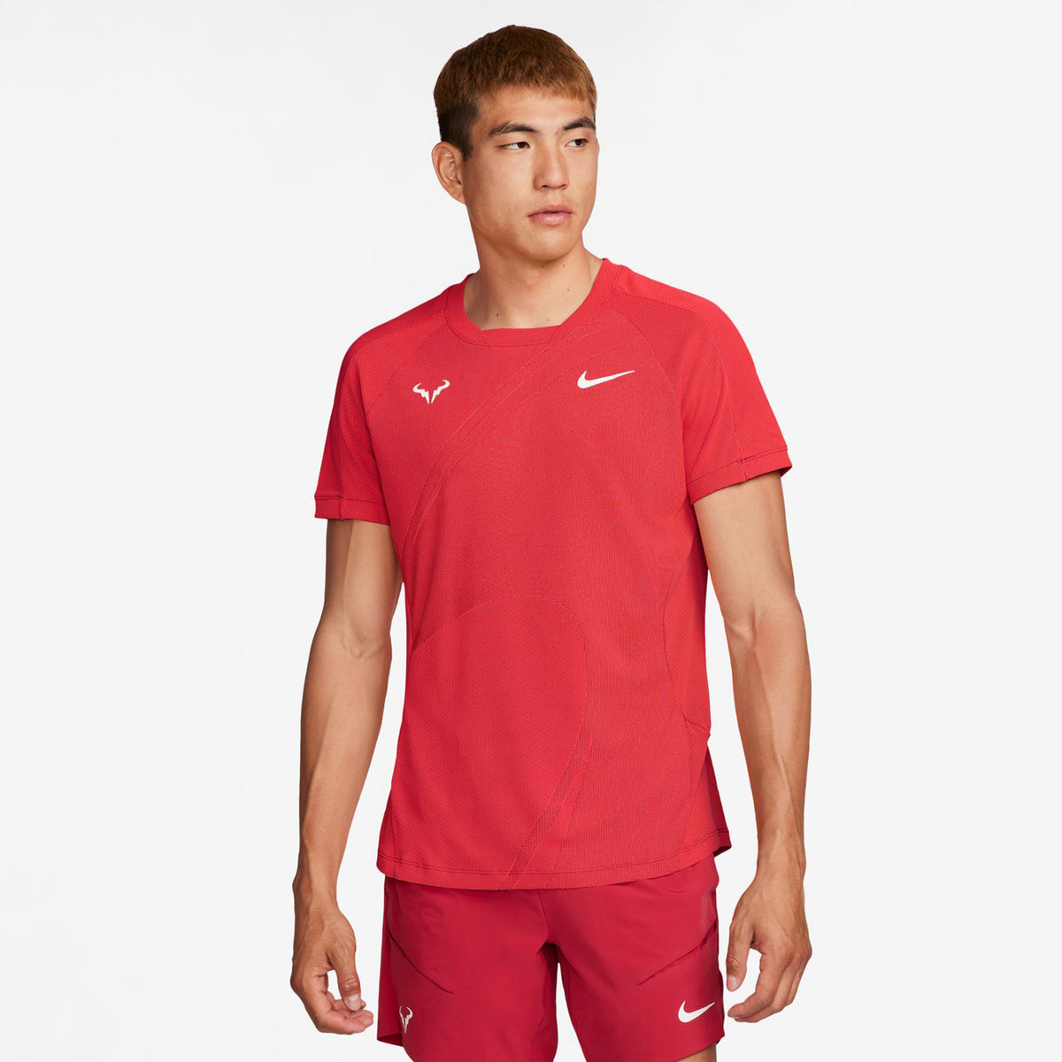 Nike Dri-Fit RAFA MNK Koszulka Mężczyźni - czerwony,