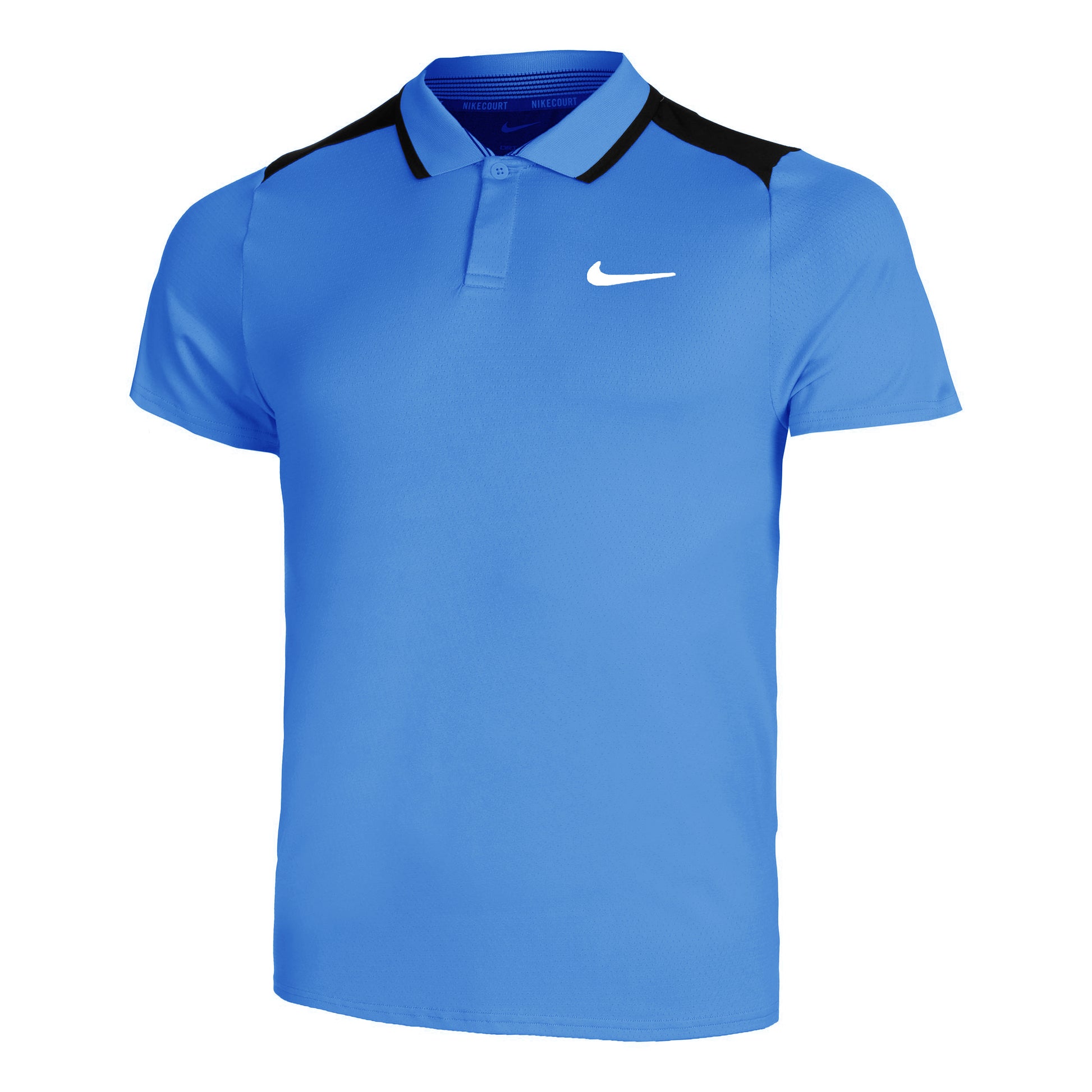 Nike Court Dri-Fit Advantage Polo Mężczyźni - niebieski, czarny