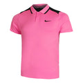 Court Dri-Fit Advantage Polo Mężczyźni - różowy, czarny