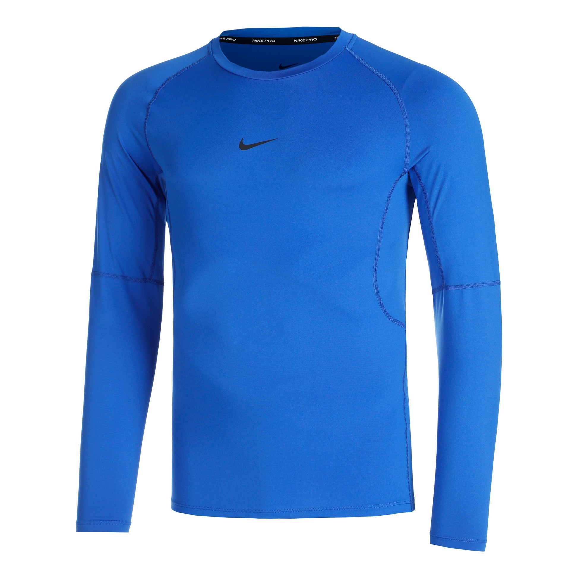 Nike Dri-Fit Długi Rękaw Mężczyźni - niebieski,