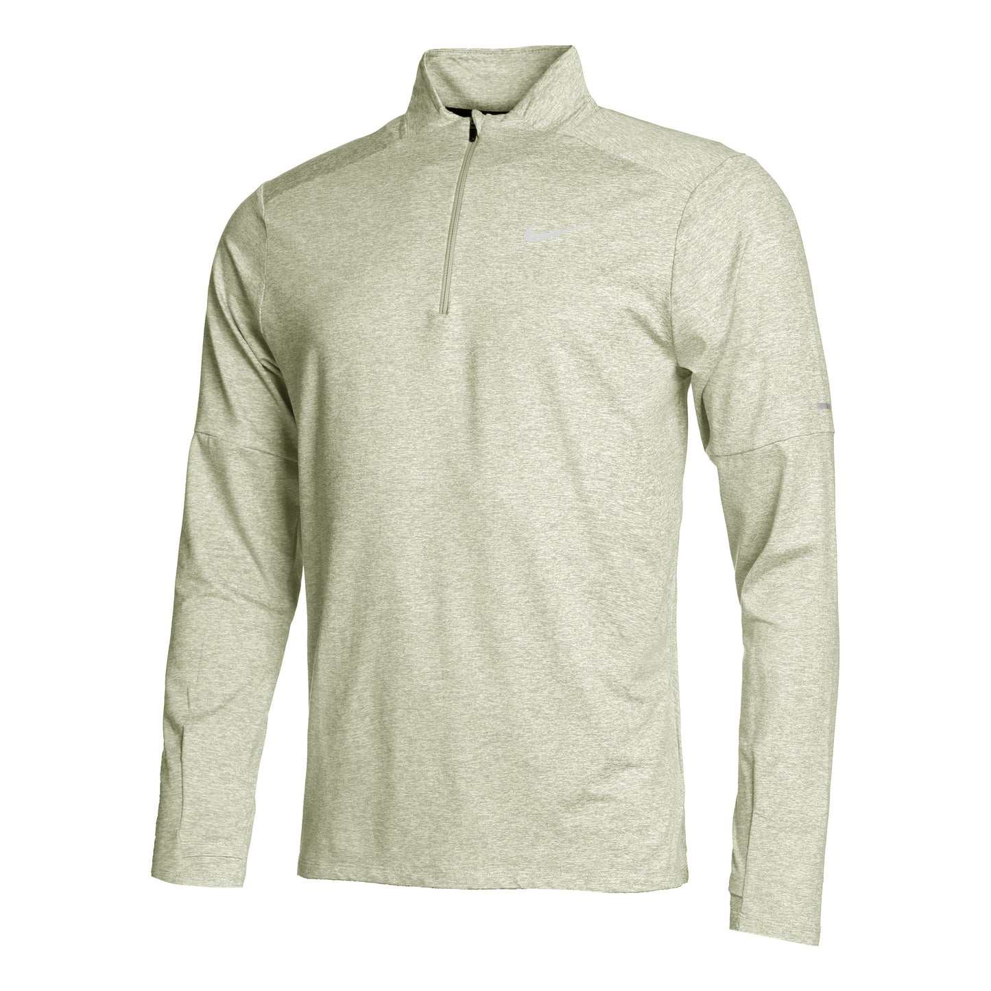 Nike Dri-Fit Element Half-Zip Top do biegania Mężczyźni - jasnozielony,