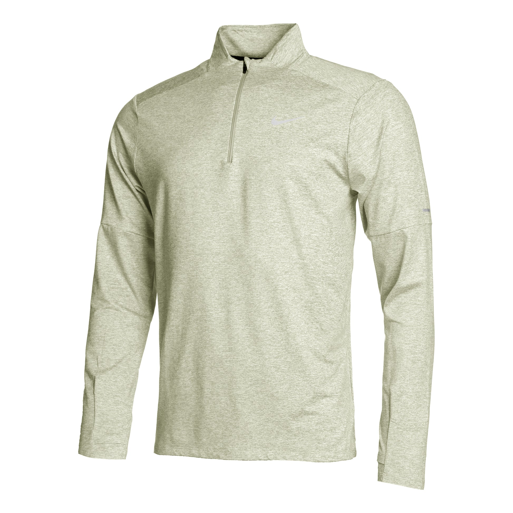 Nike Dri-Fit Element Half-Zip Top do biegania Mężczyźni - jasnozielony,