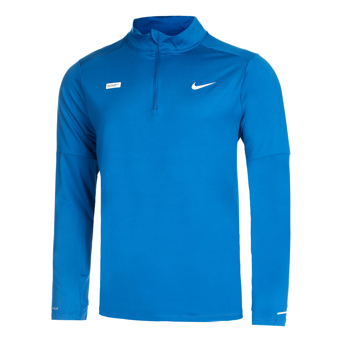 Nike Dri-FIT Element Flash Half-Zip Koszulka do biegania Mężczyźni - niebieski,