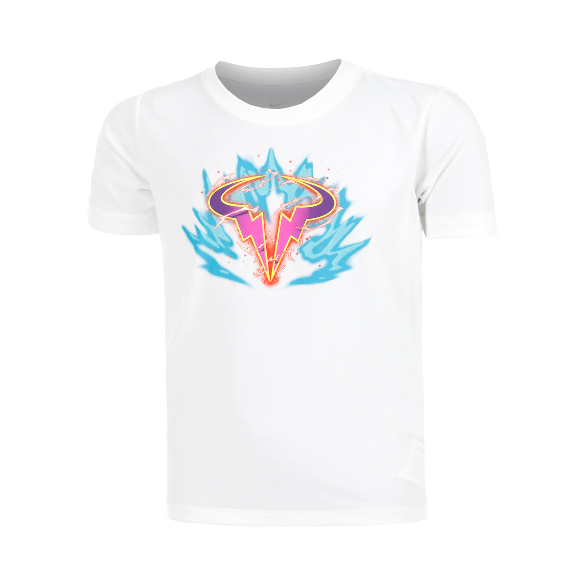 Nike Dri-Fit Rafa Koszulka Dzieci - biały,