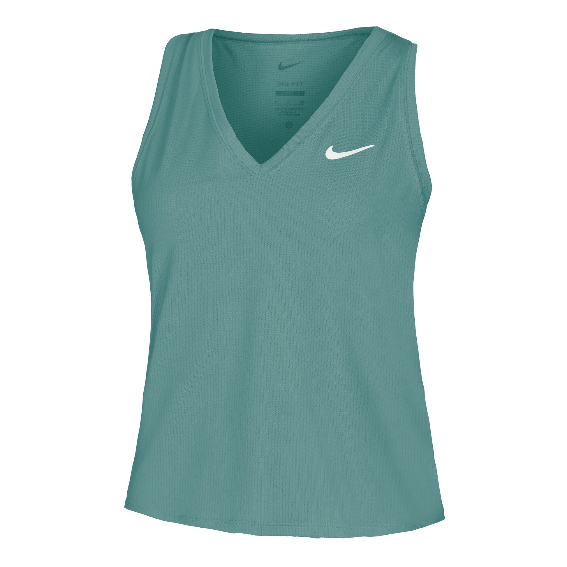 Nike Dri-Fit Victory Court Tank top Kobiety - ciemnozielony,