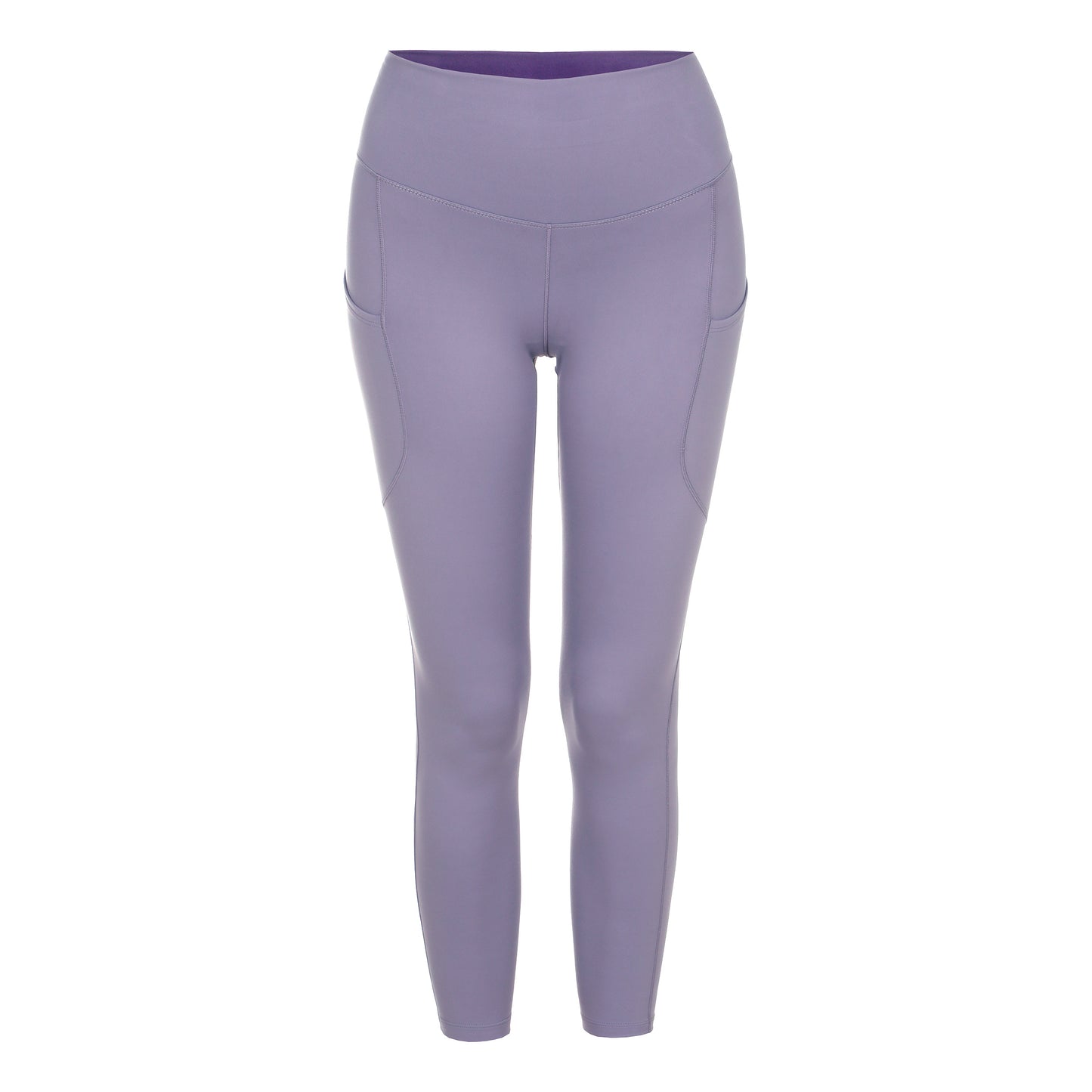 Nike Dri-FIT One High Rise 7/8 Getry Kobiety - fioletowy,