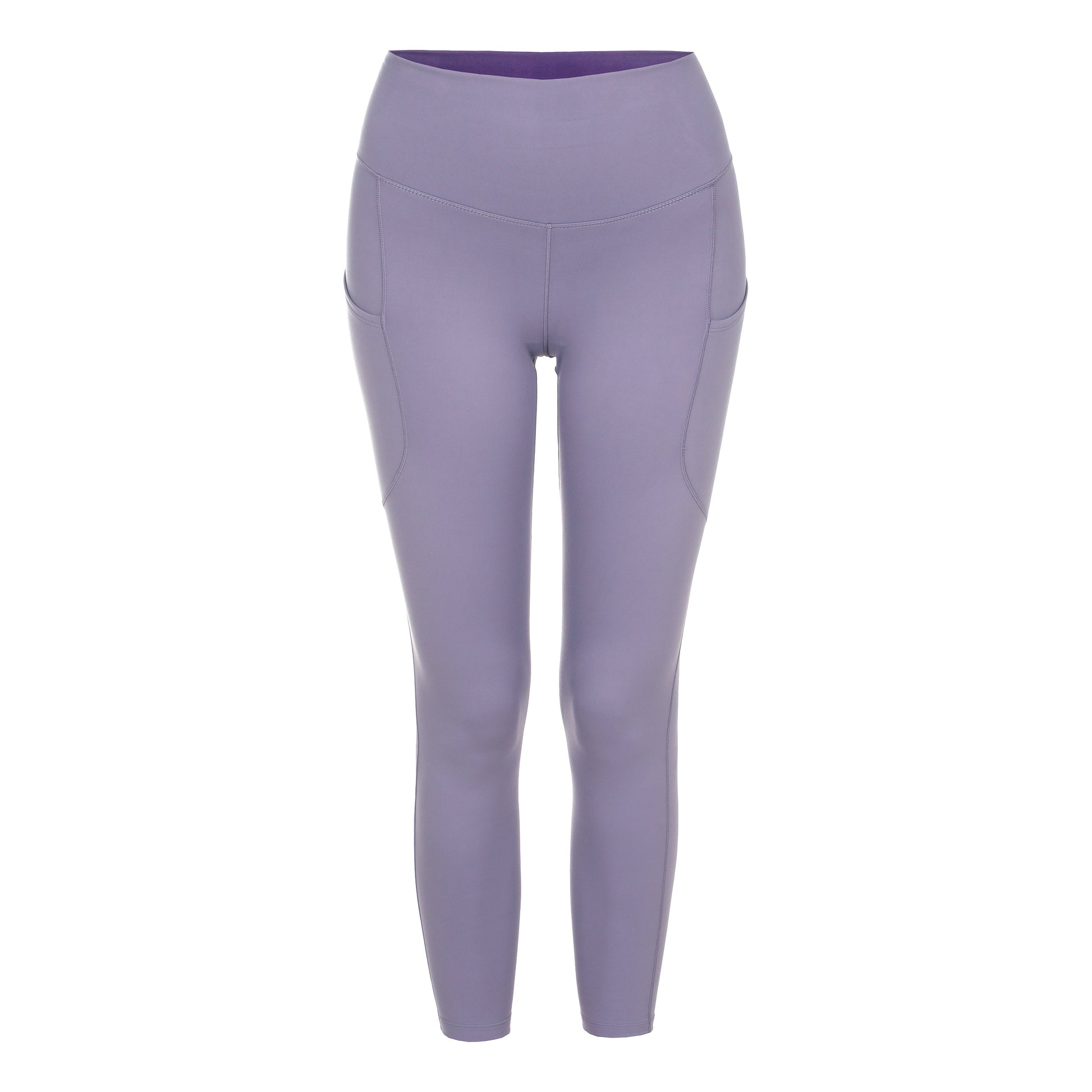 Nike Dri-FIT One High Rise 7/8 Getry Kobiety - fioletowy,