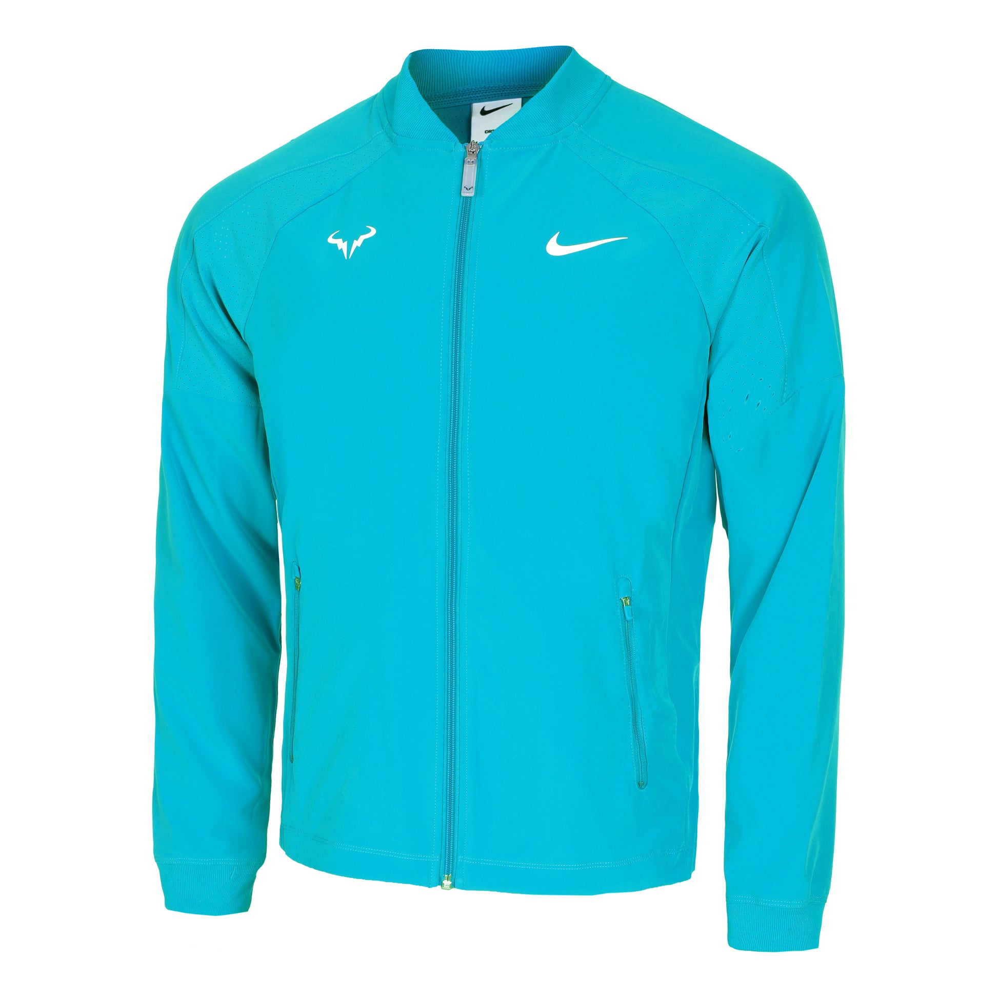 Nike Dri-Fit RAFA MNK Kurtka treningowa Mężczyźni - turkus,