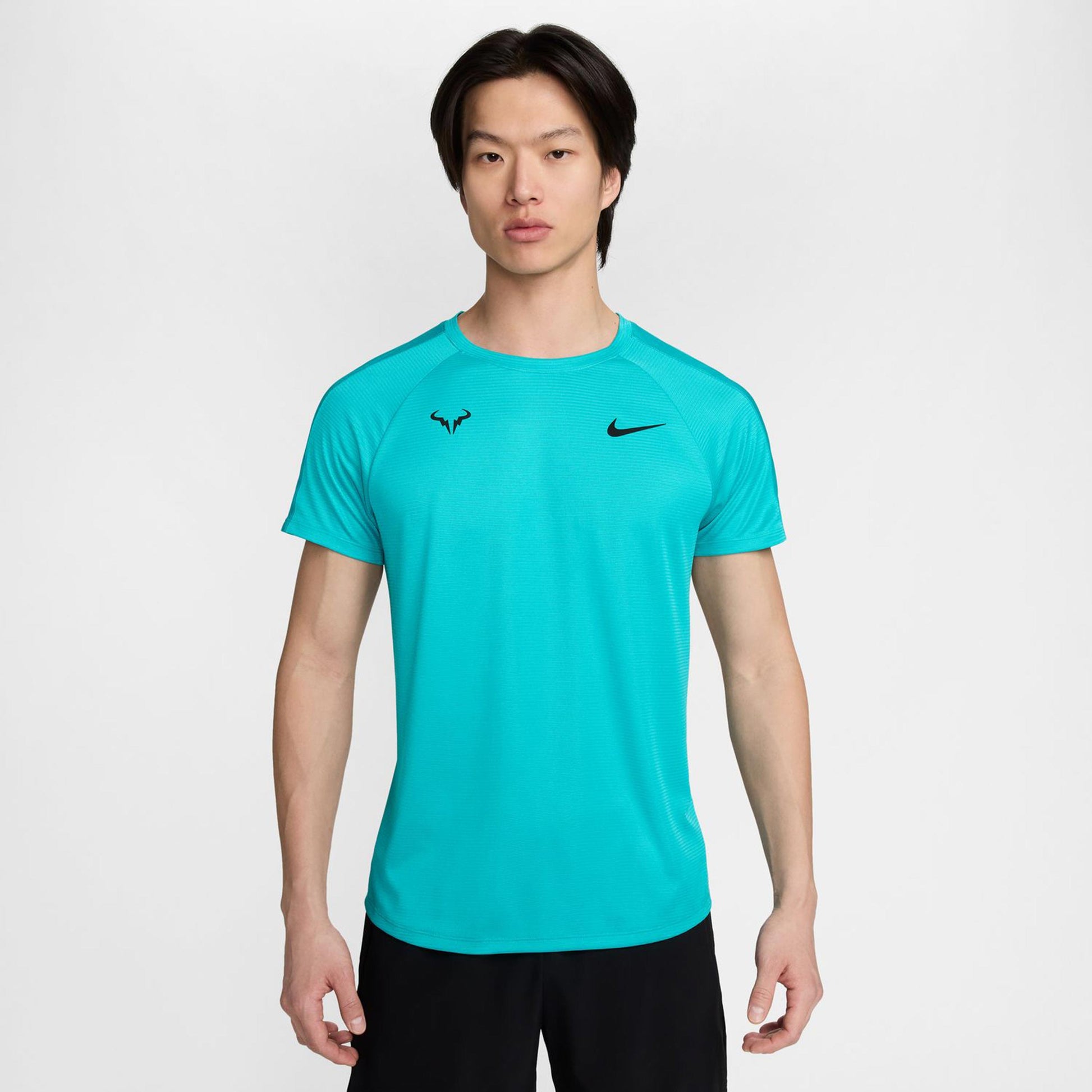 Nike Dri-Fit RAFA MNK Challenger Koszulka Mężczyźni - zieleń,