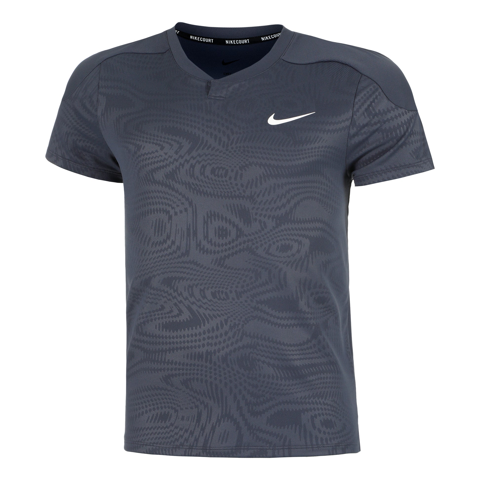 Nike Dri-Fit Court Slam Koszulka Mężczyźni - ciemnoniebieski,