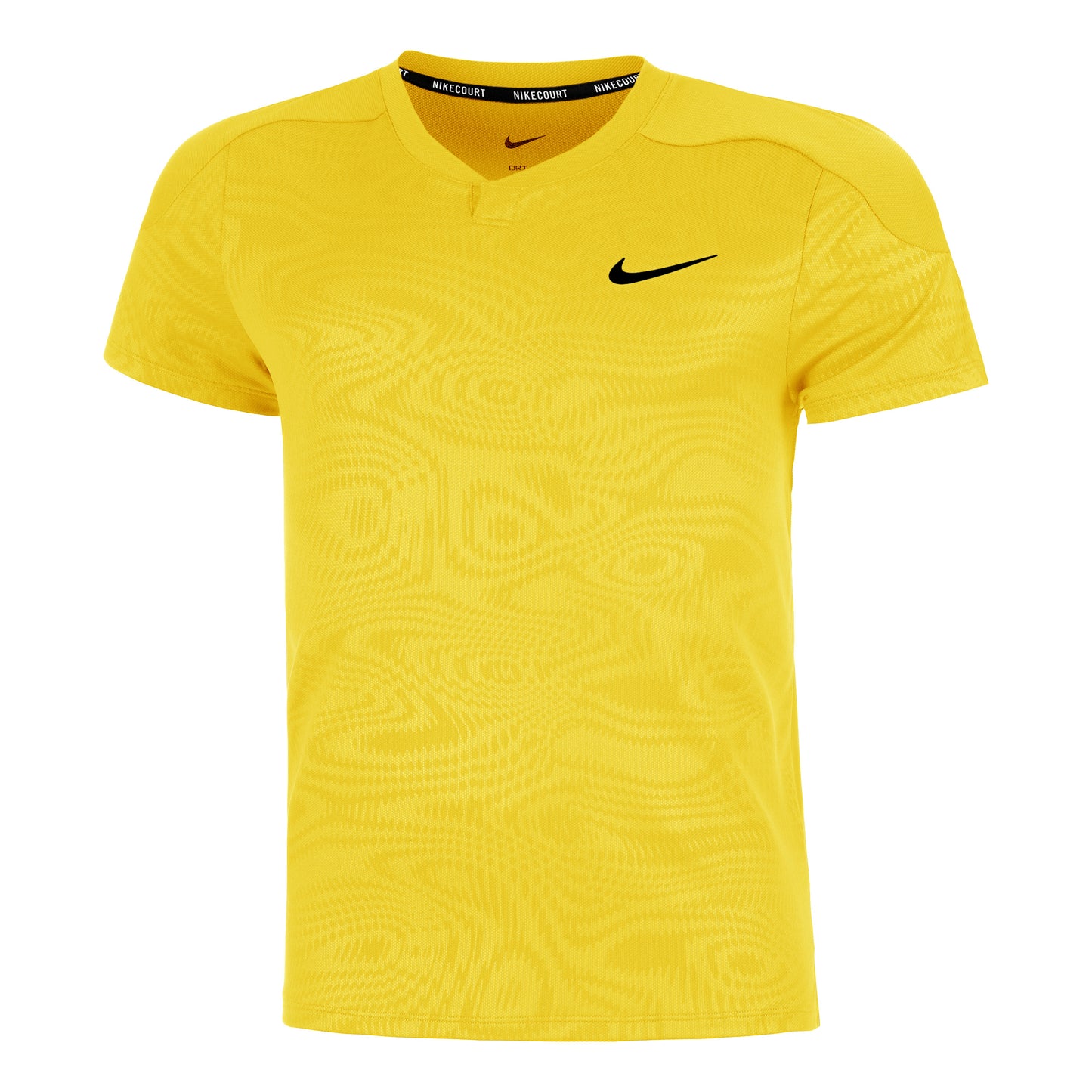 Nike Dri-Fit Court Slam Koszulka Mężczyźni - żółty, czarny