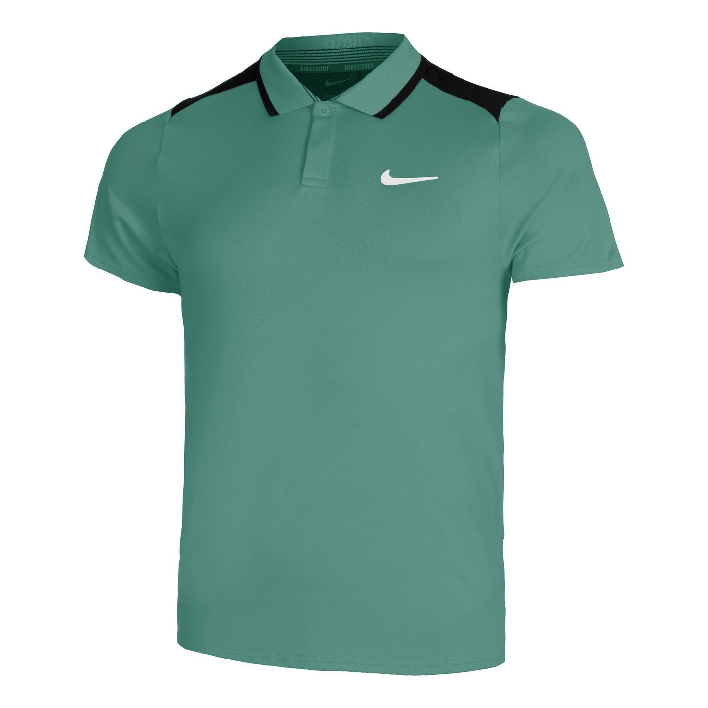 Nike Court Dri-Fit Advantage Polo Mężczyźni - szałwia, czarny