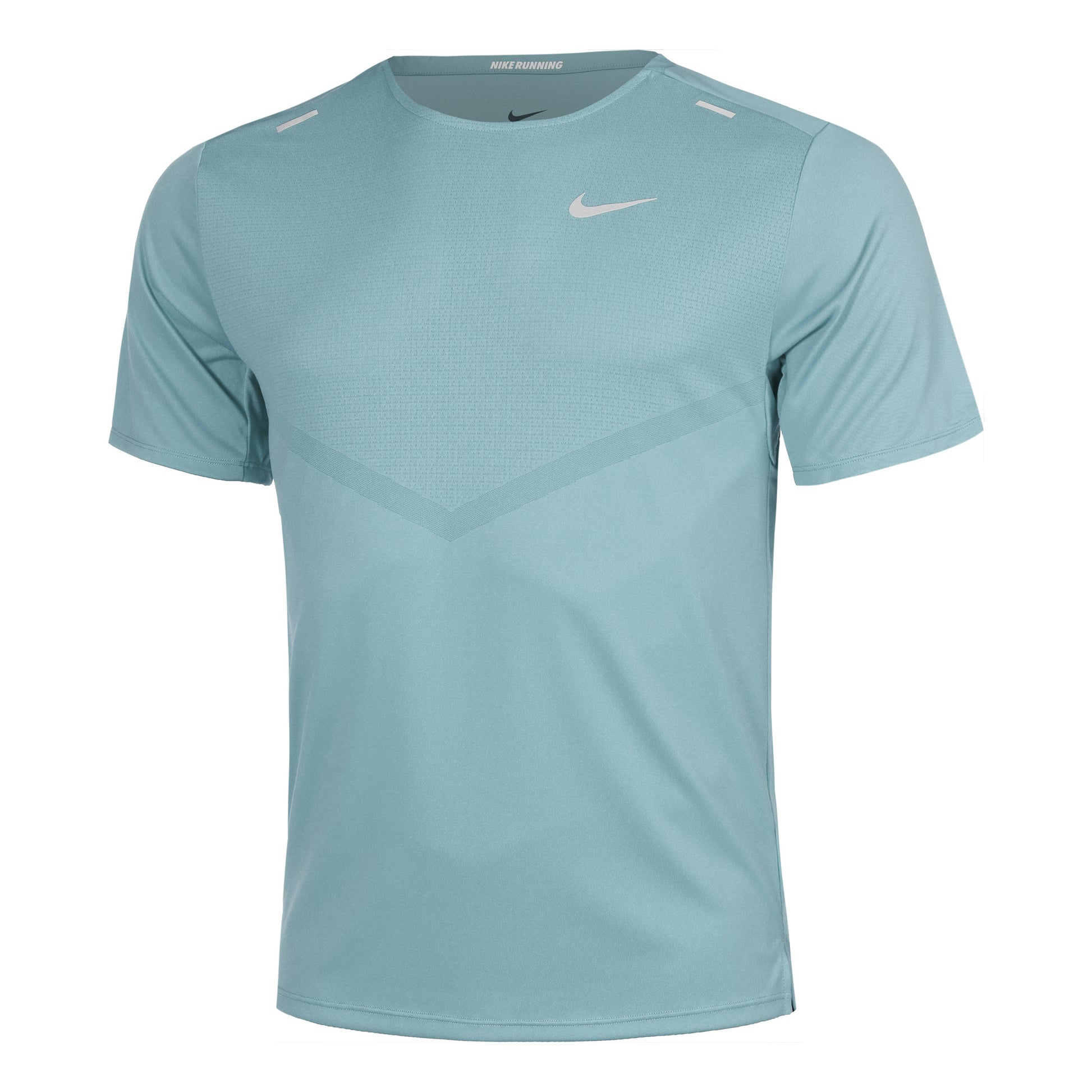 Nike Dri-Fit Rise 365 Running Koszulka do biegania Mężczyźni - jasnoniebieski,