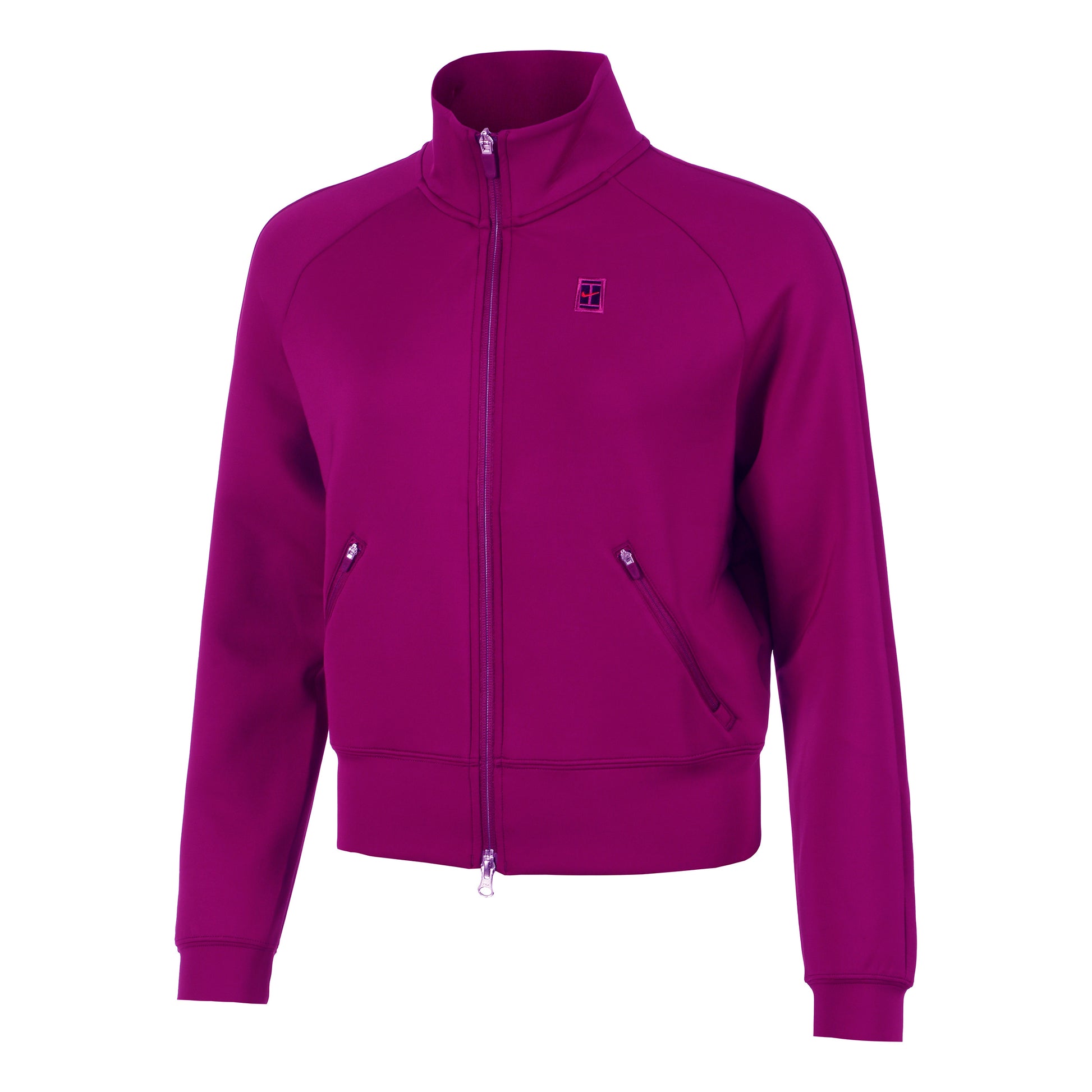 Nike Court Dri-Fit Heritage Kurtka treningowa Kobiety - jagoda,