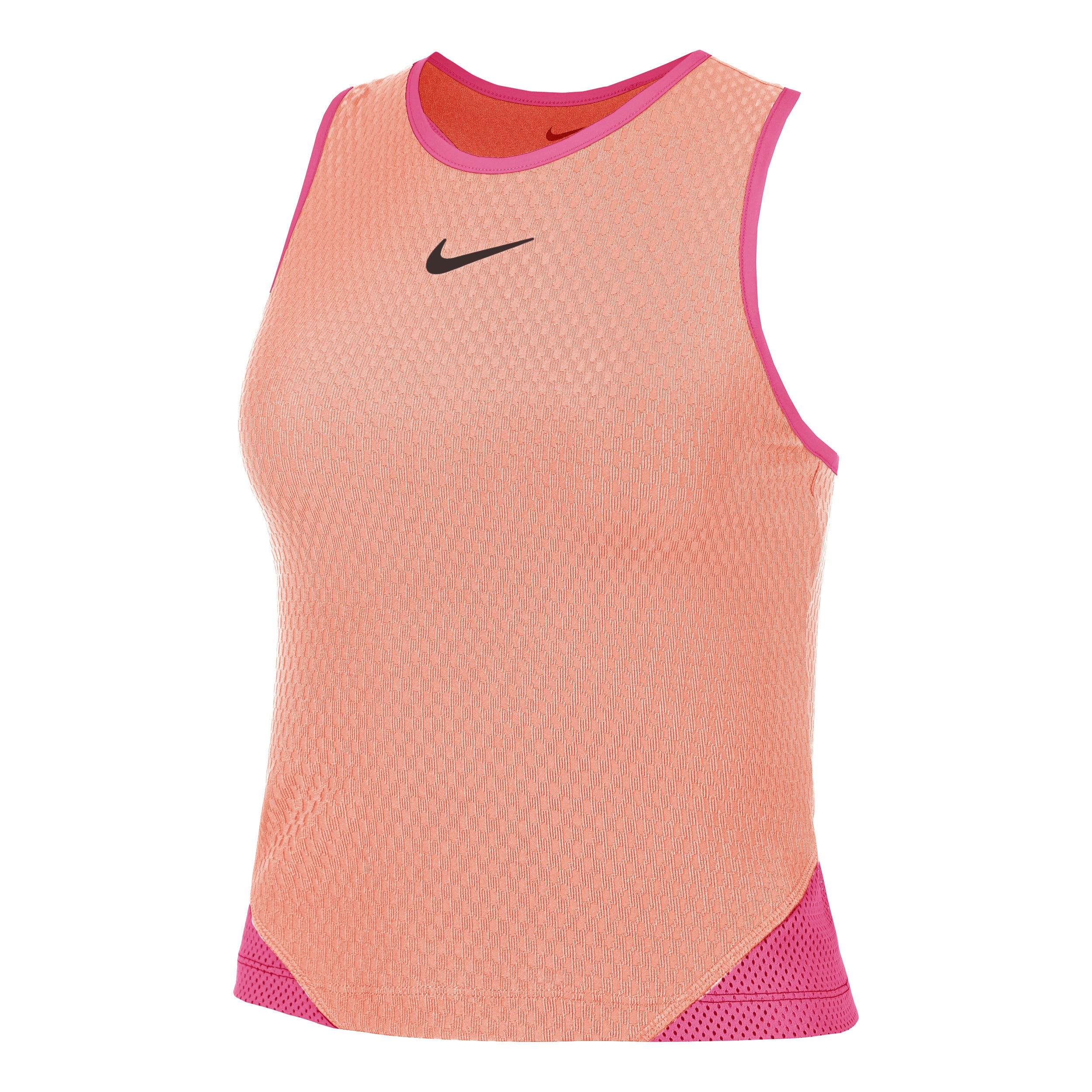 Nike Dri-Fit Court Slam Tank top Kobiety - pomarańczowy,