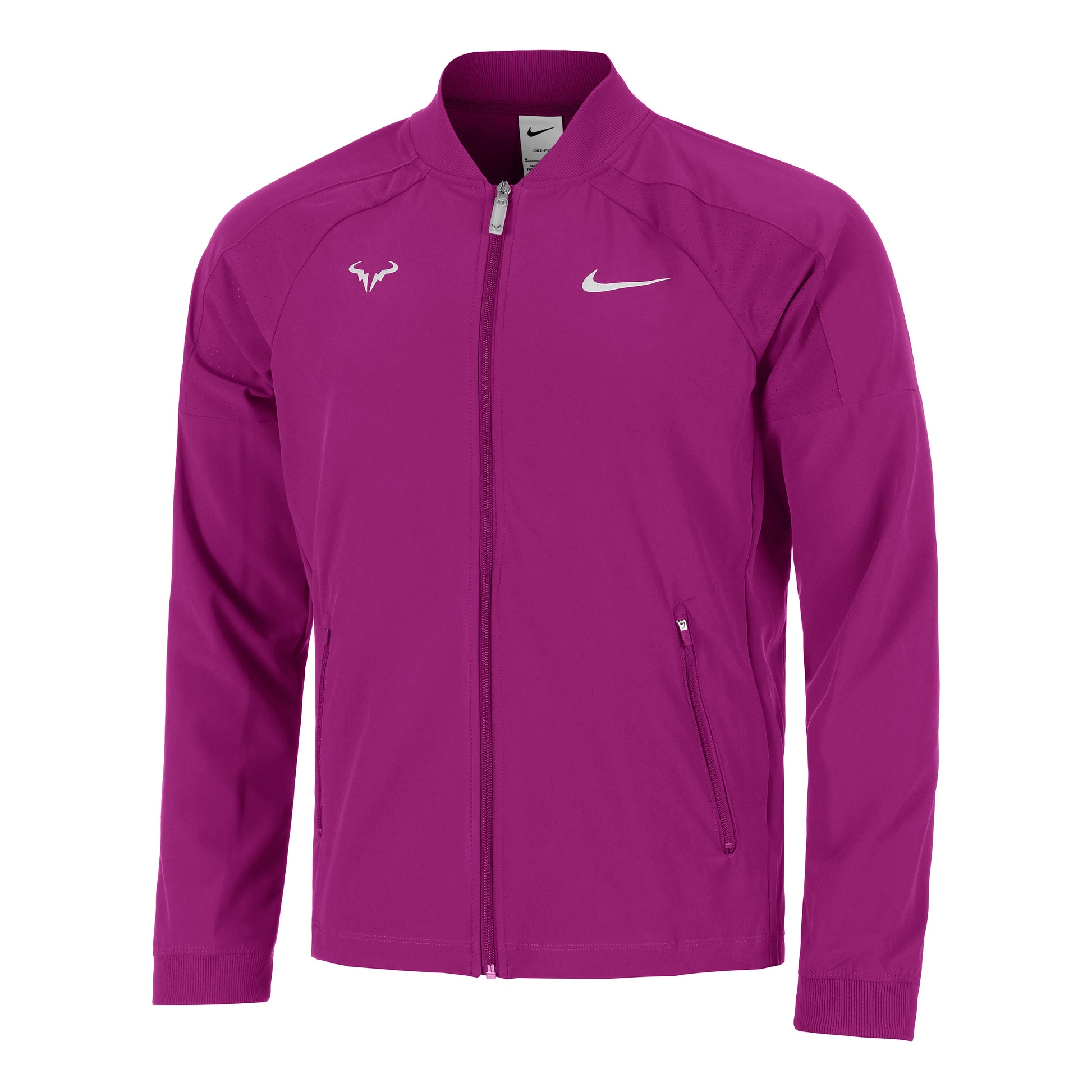 Nike Dri-Fit RAFA MNK Kurtka treningowa Mężczyźni - jagoda,