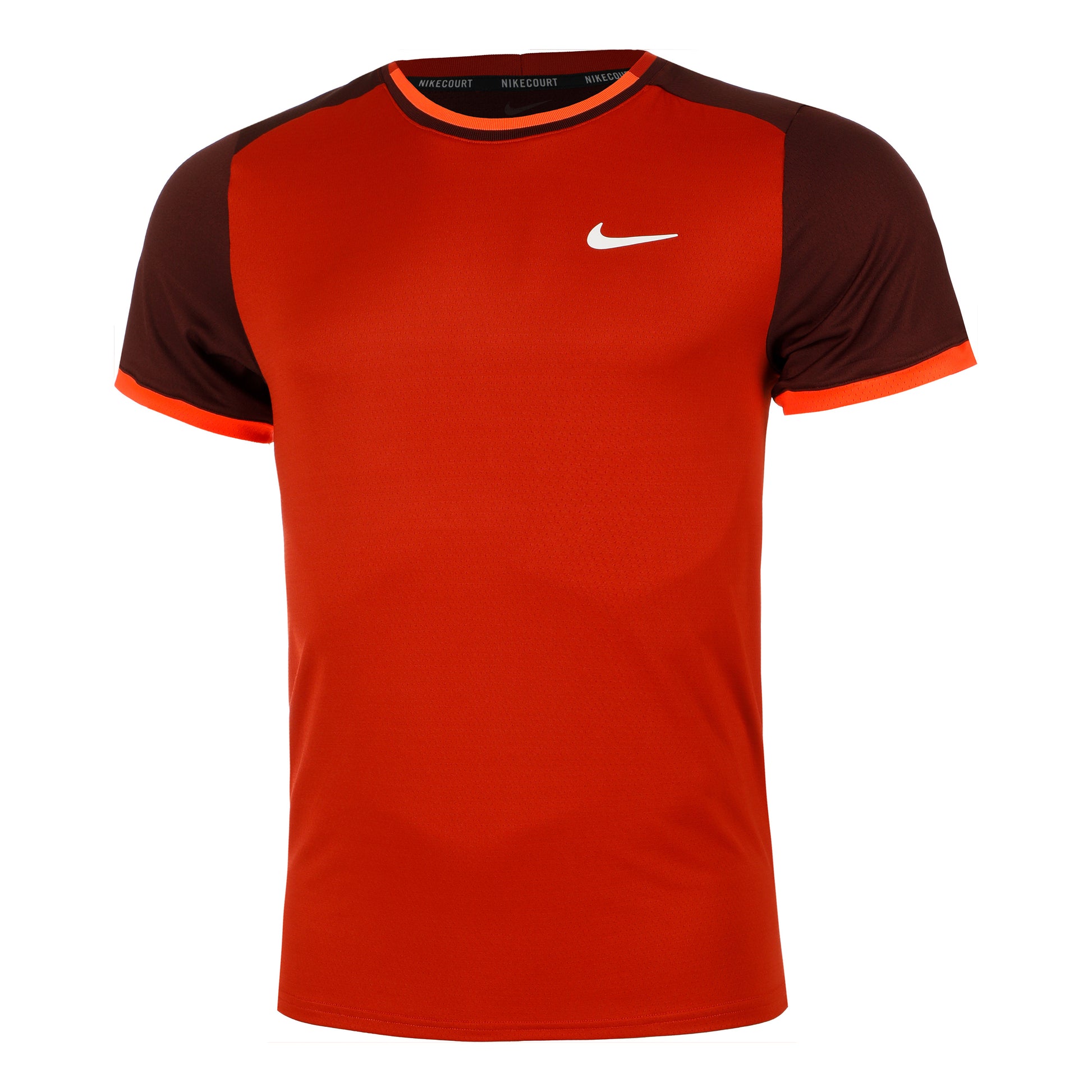 Nike Court Dri-Fit Advantage Koszulka Mężczyźni - czerwony,