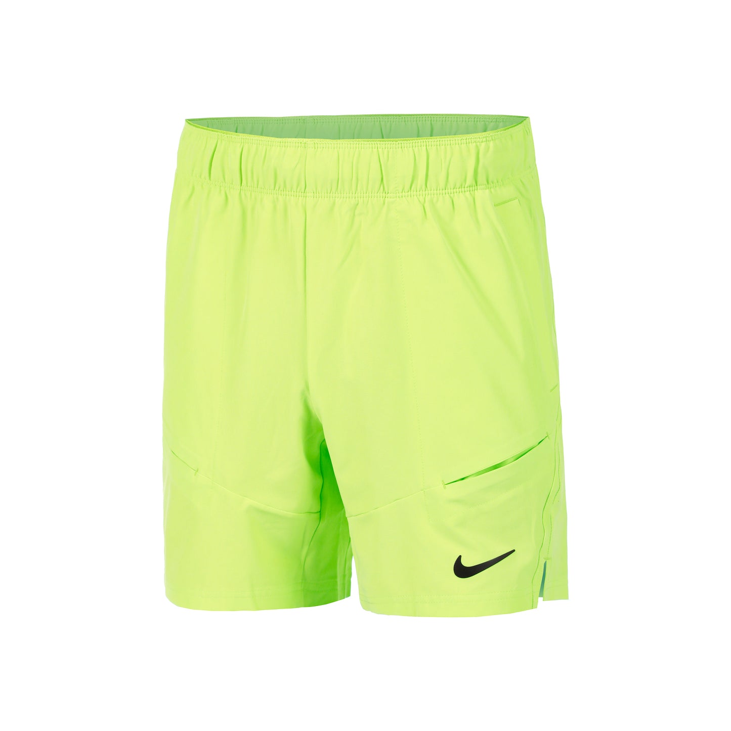 Nike Court Dri-Fit Advantage  7in Szorty Mężczyźni - limonka,