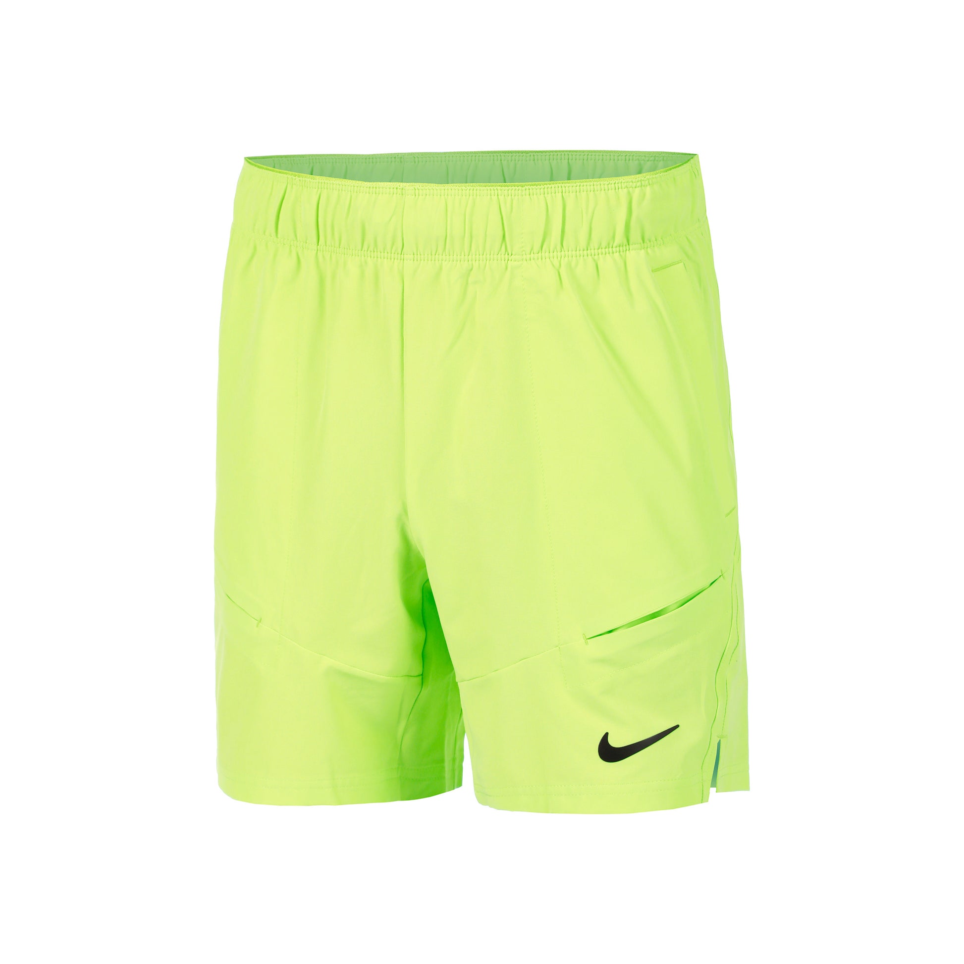 Nike Court Dri-Fit Advantage  7in Szorty Mężczyźni - limonka,