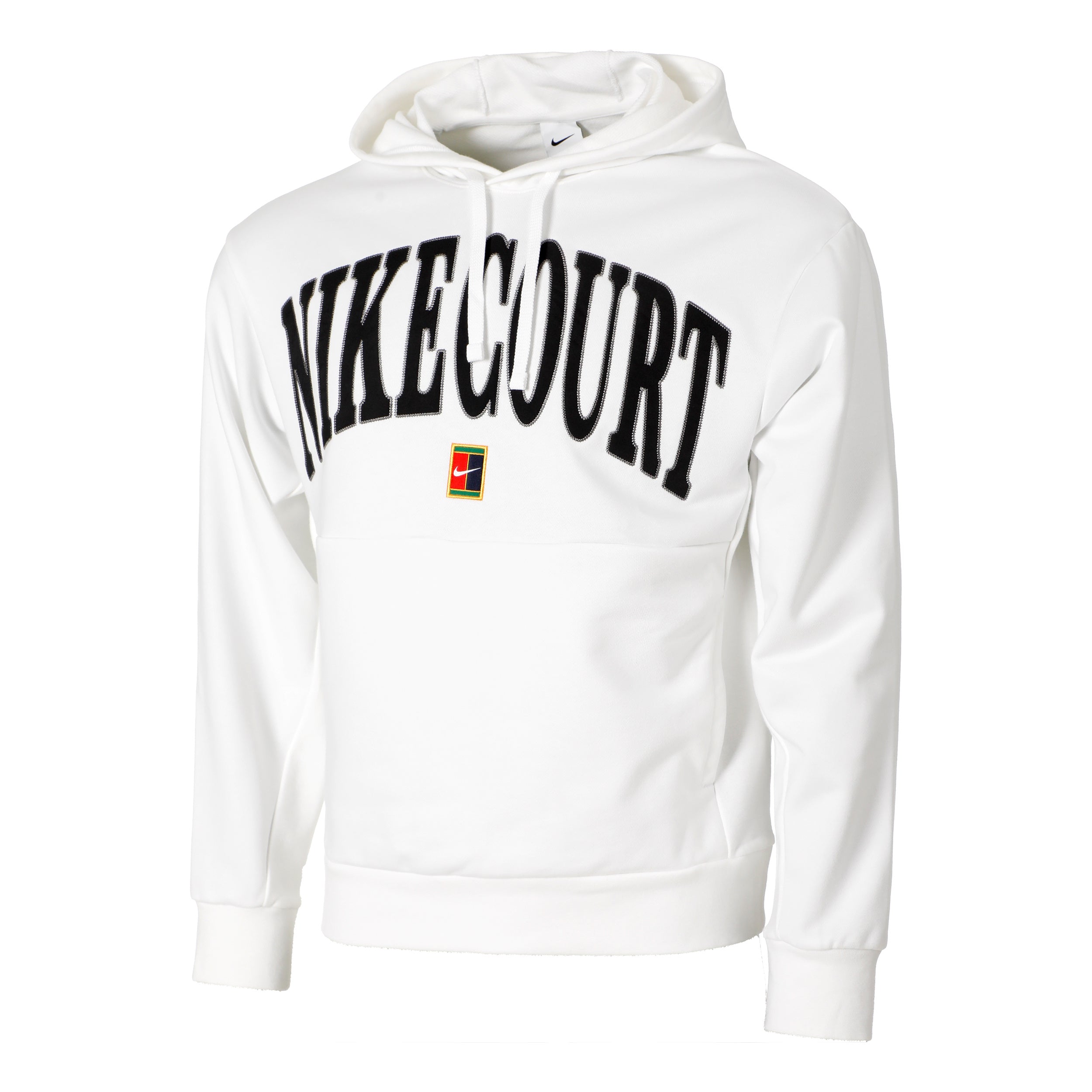 Nike Dri-Fit Fleece Heritage Bluza Mężczyźni-Biały,Czarny