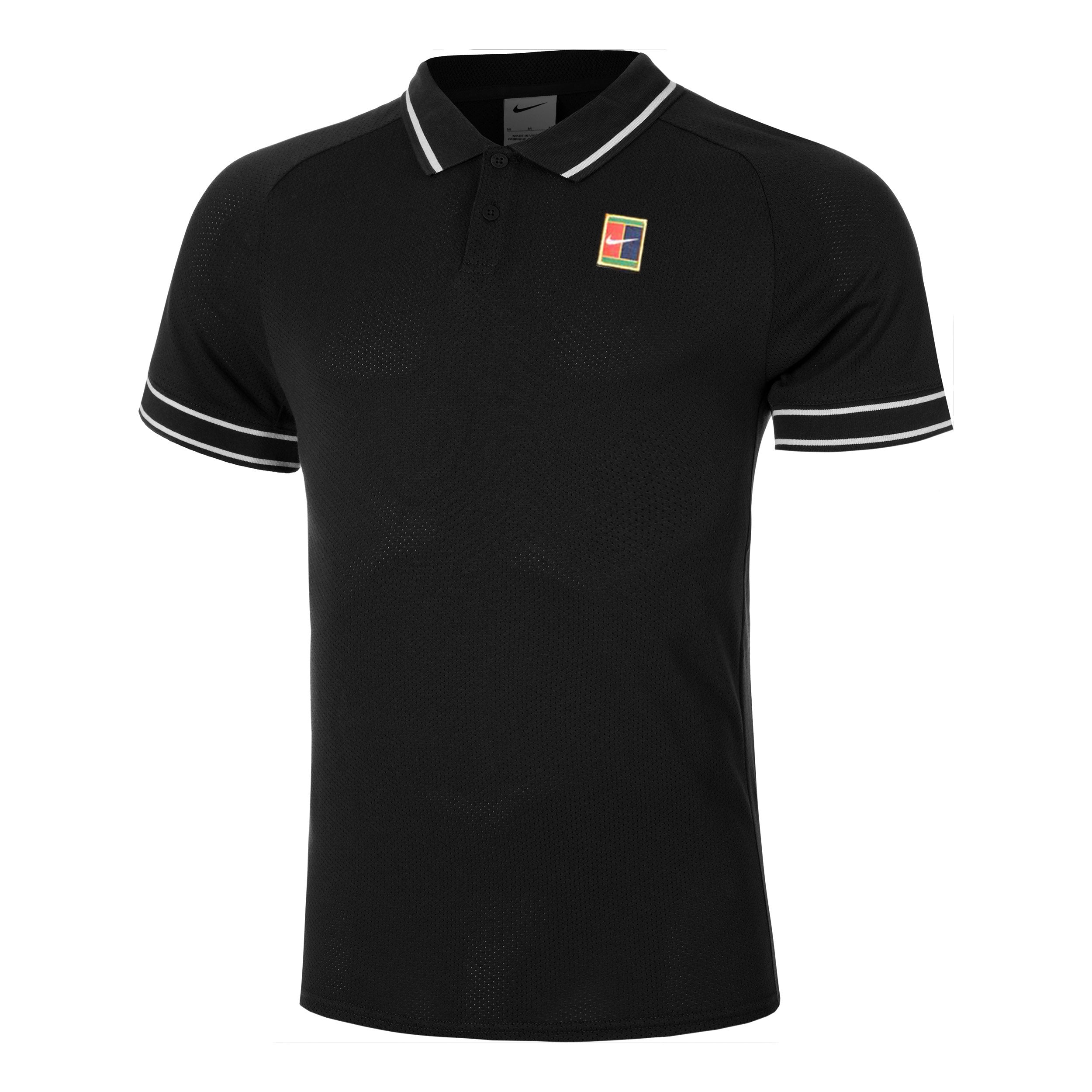 Nike Heritage Polo Mężczyźni-Czarny