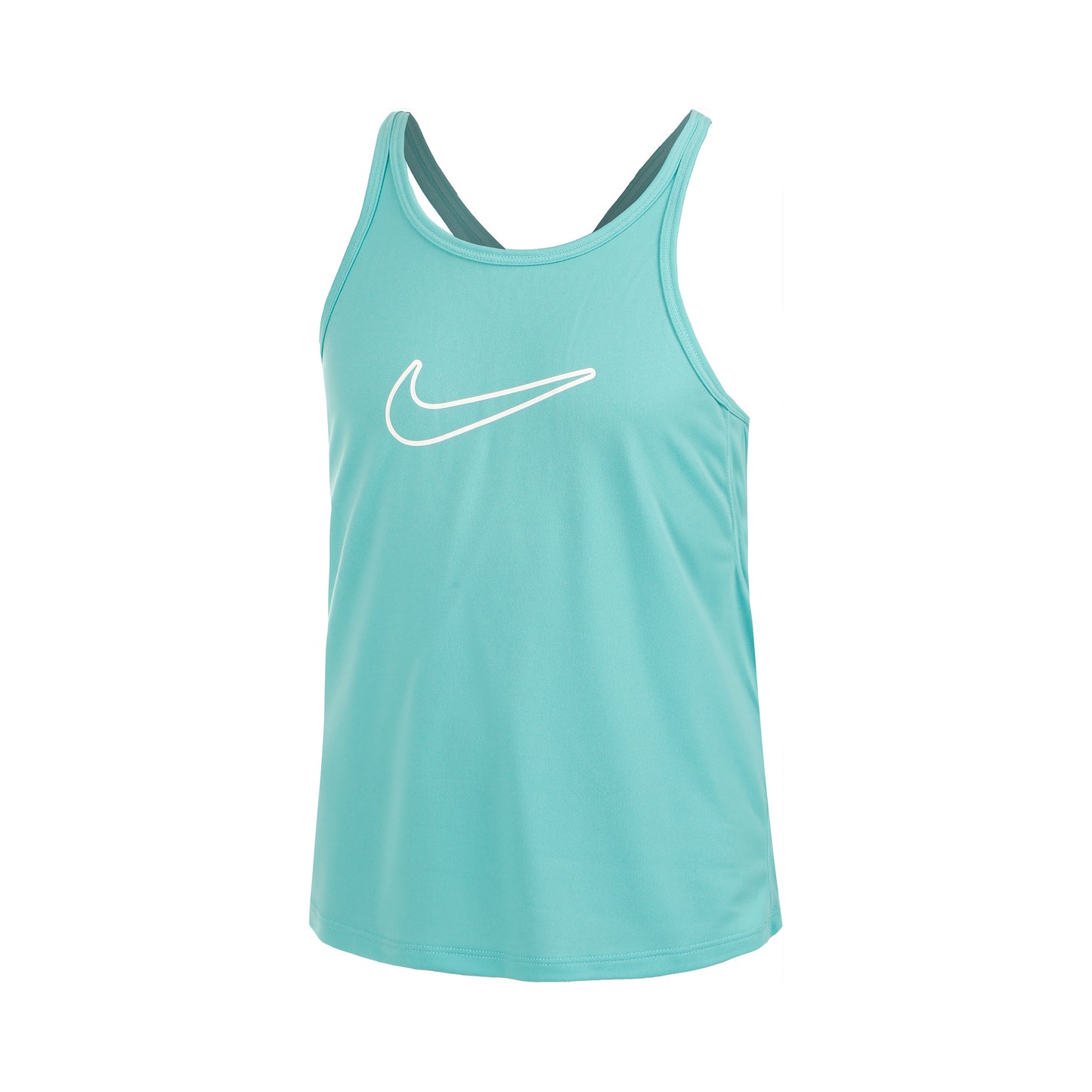 Nike Dri-Fit One Tank top Dziewczynki - turkus,