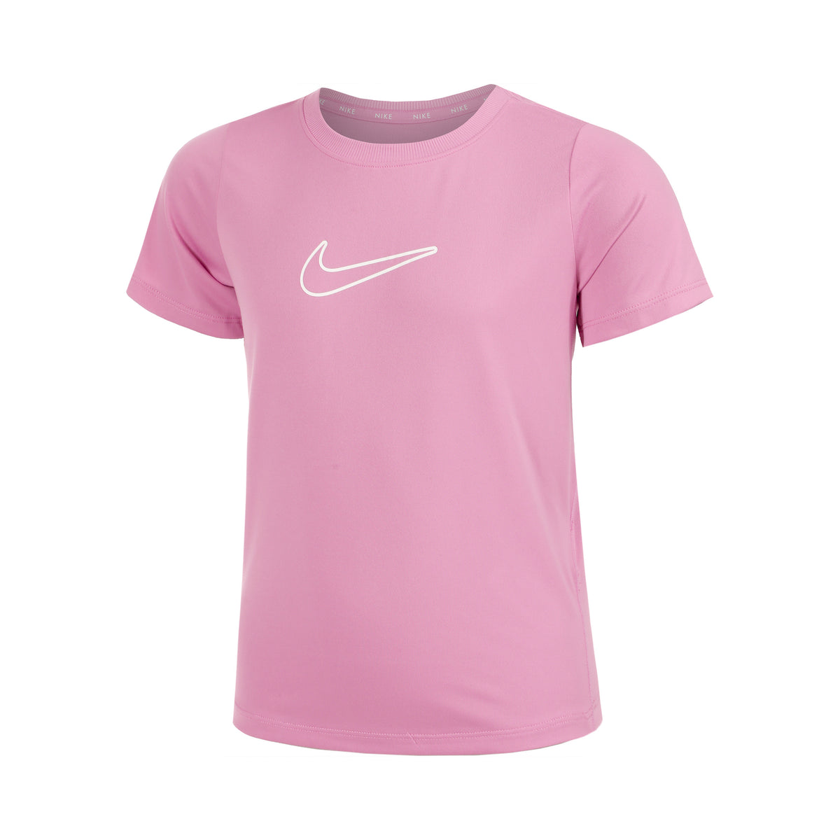 Nike Dri-FIT One Koszulka Dziewczynki - róż,