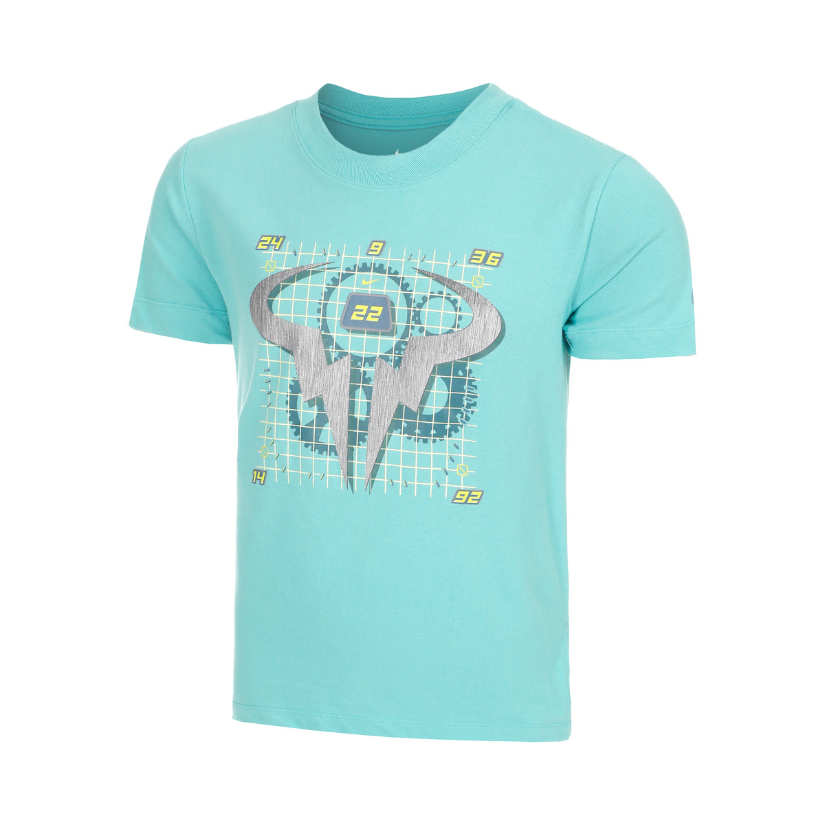 Nike Dri-Fit Rafa Koszulka Dzieci - turkus,