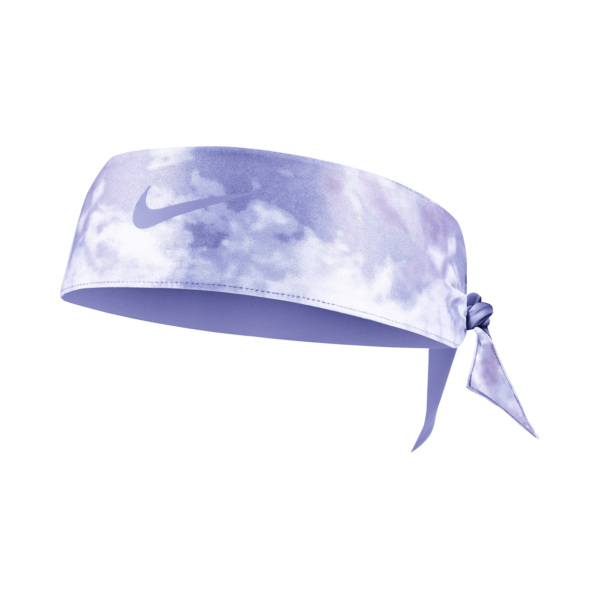 Nike Dri-Fit Head Tie 3.0 Reversible Printed Bandany Unisex - biały, biały
