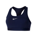 Swoosh Padded Sports Stanik Sportowy Kobiety-Ciemnoniebieski,Biały