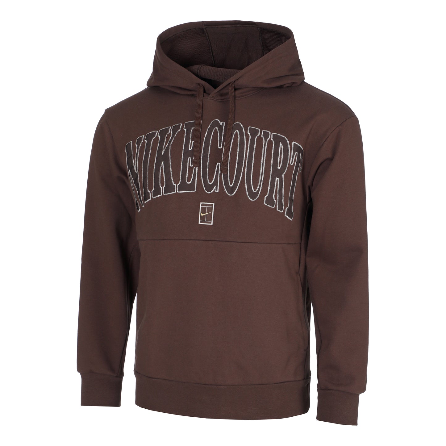 Nike Court Dri-Fit Fleece Heritage Bluza Mężczyźni-Brąz