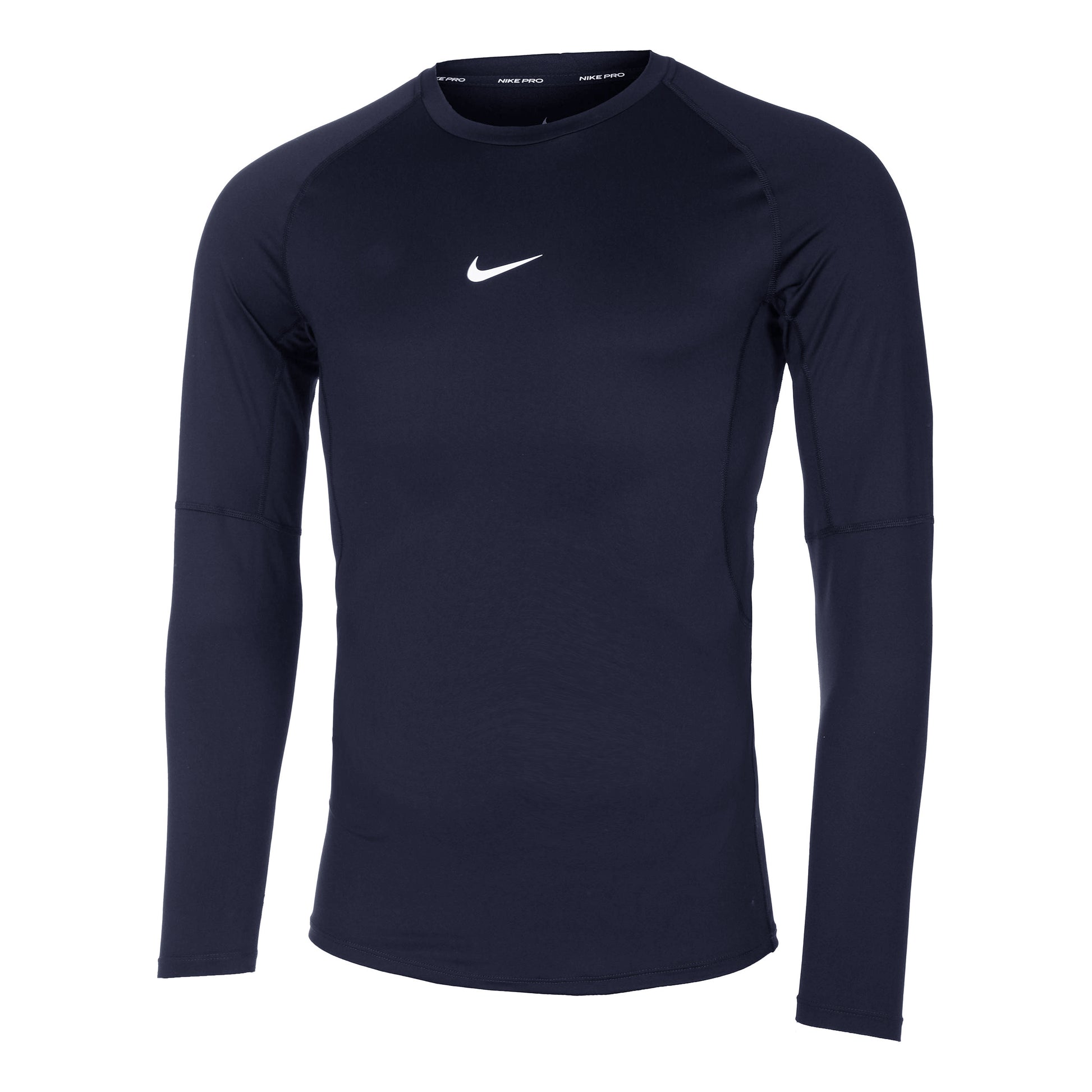 Nike Dri-Fit Długi Rękaw Mężczyźni - ciemnoniebieski,