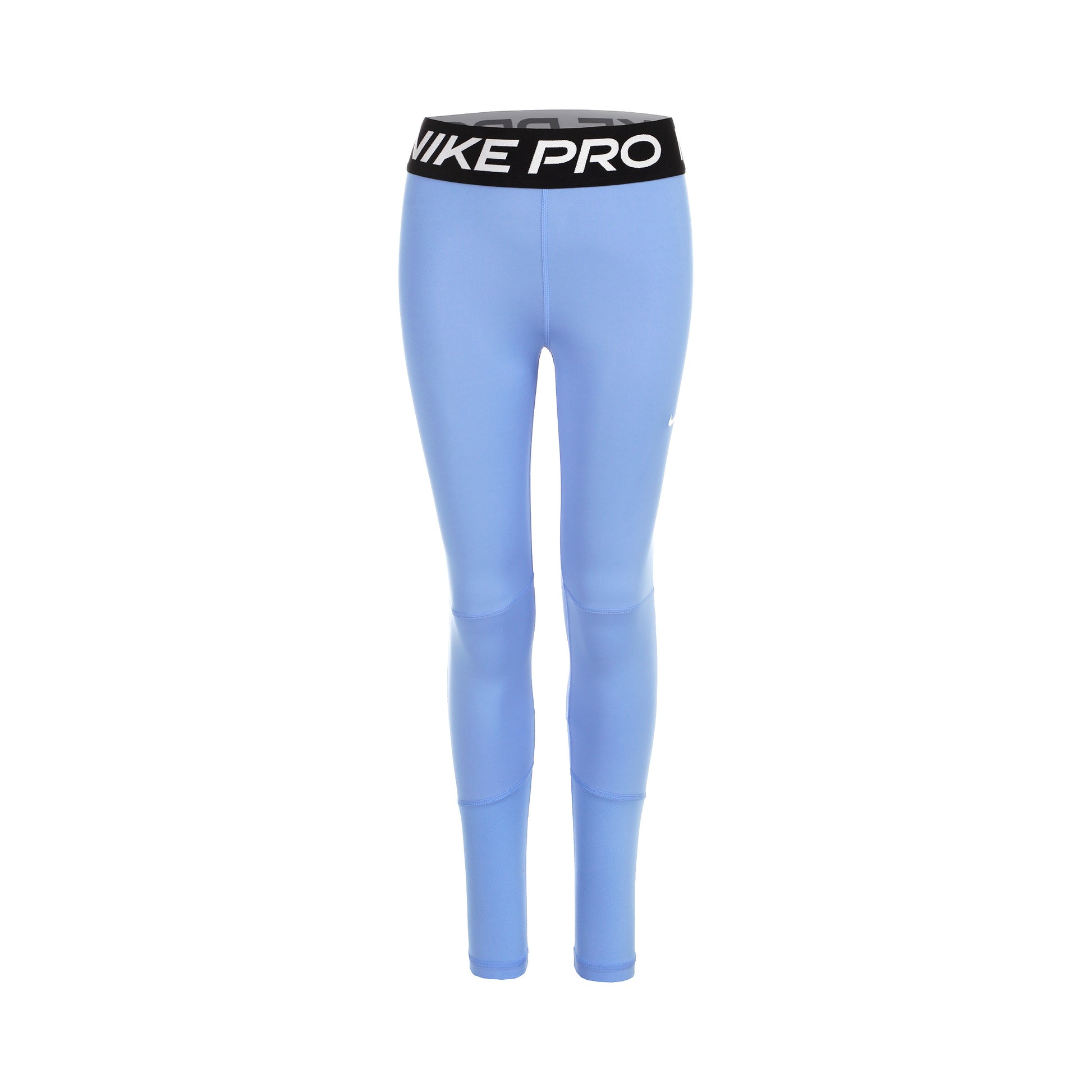 Nike Pro Getry Dziewczynki - jasnoniebieski, biały