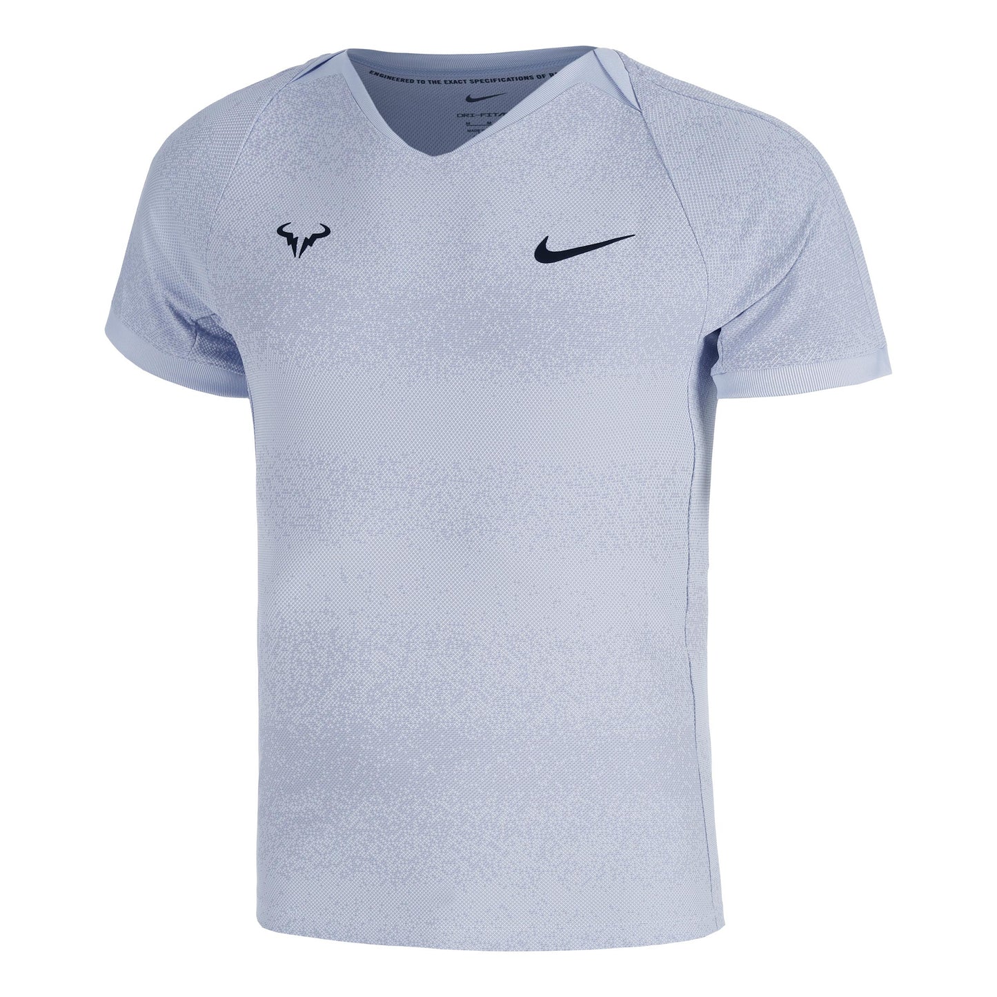 Nike Rafa Court Dri-Fit Advantage Koszulka Mężczyźni-Niebiesko-szary