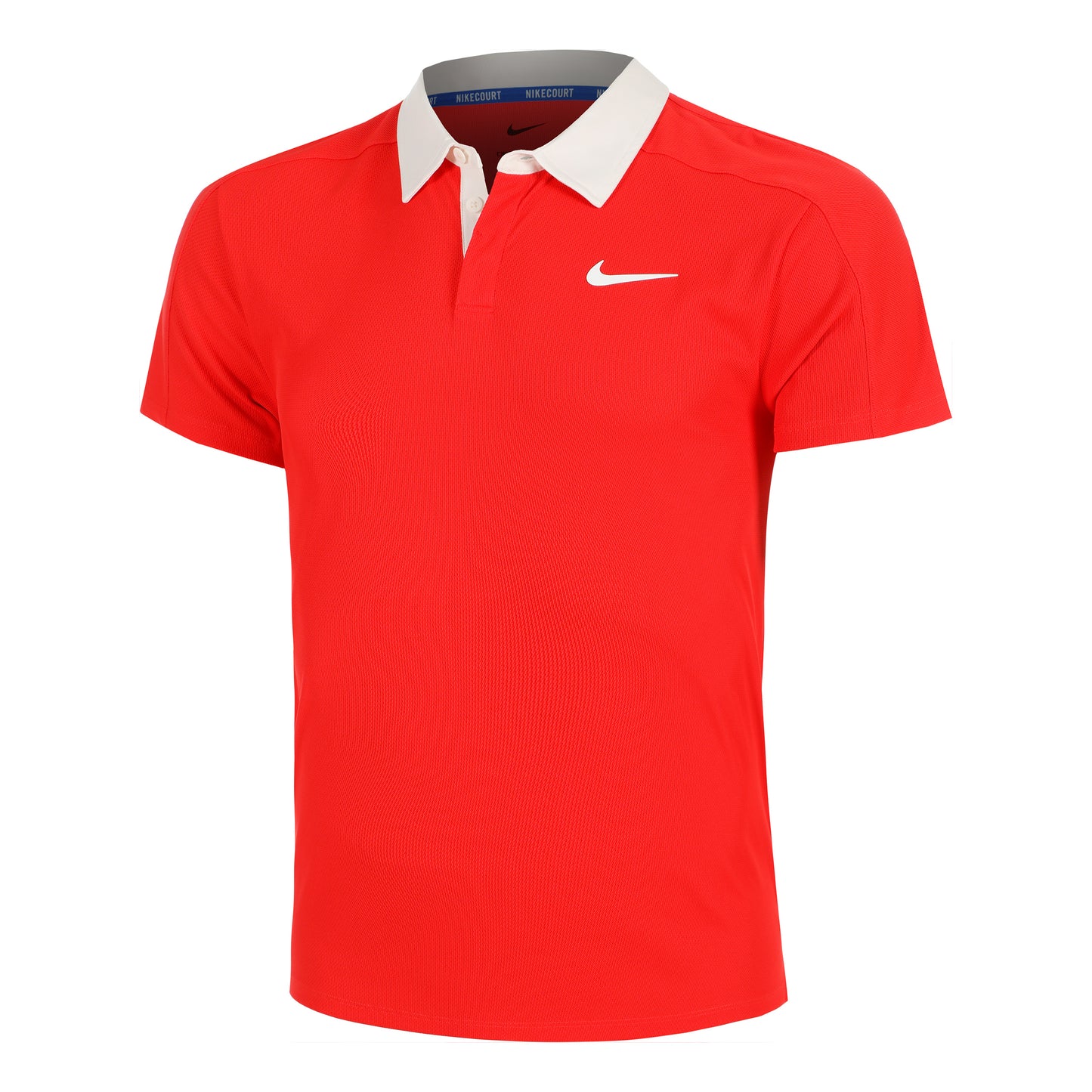Nike Court Dri-Fit Advantage Slam Polo Mężczyźni-Czerwony,Biały