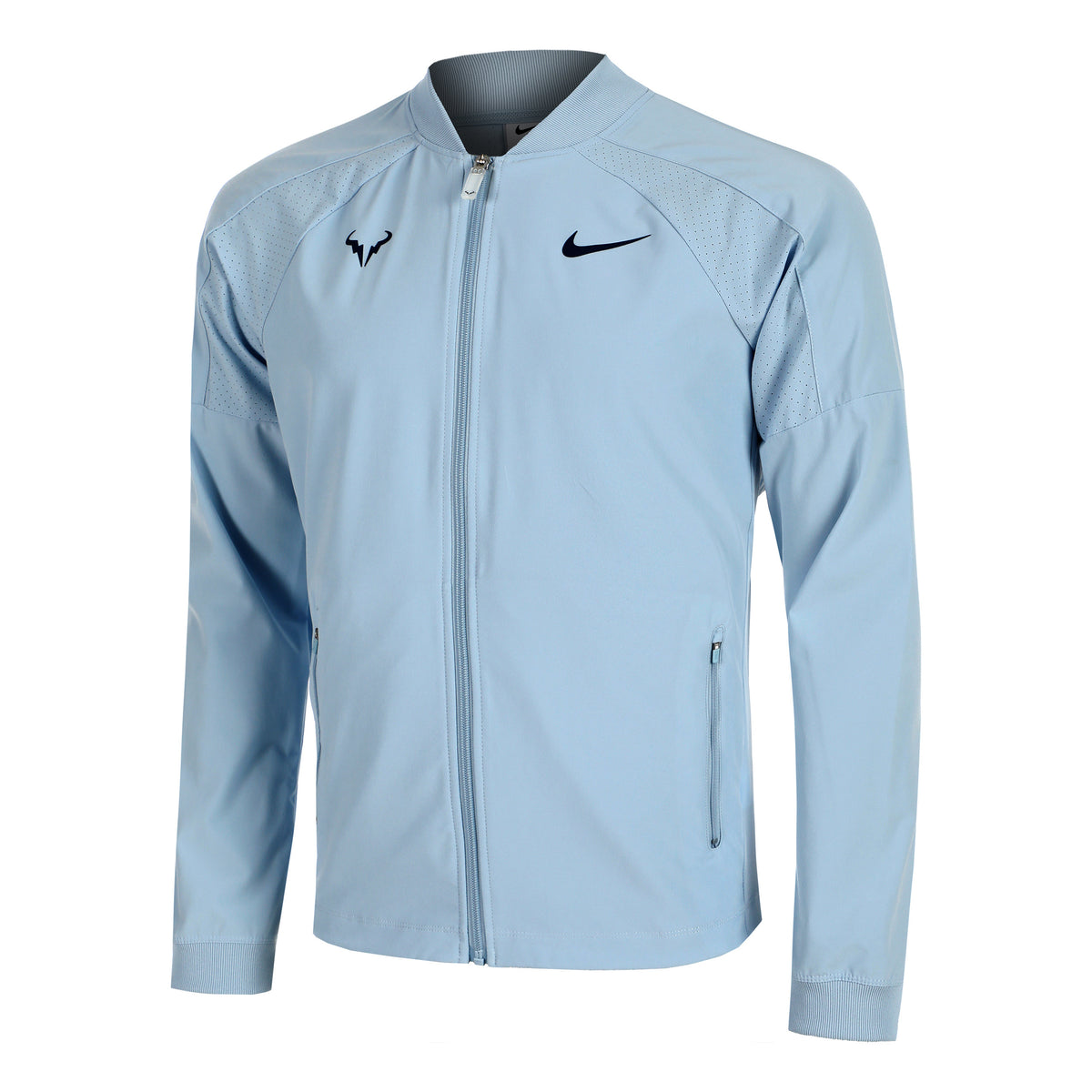 Nike Dri-Fit RAFA MNK Kurtka treningowa Mężczyźni - jasnoniebieski, czarny