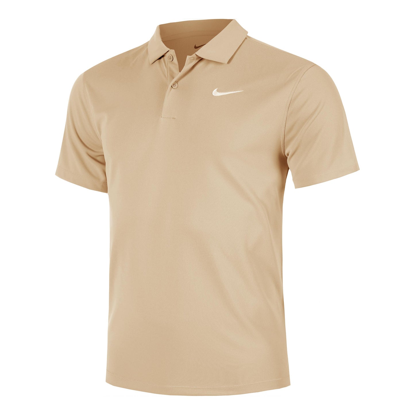 Nike Dri-Fit Victory Court Solid Polo Mężczyźni - beż