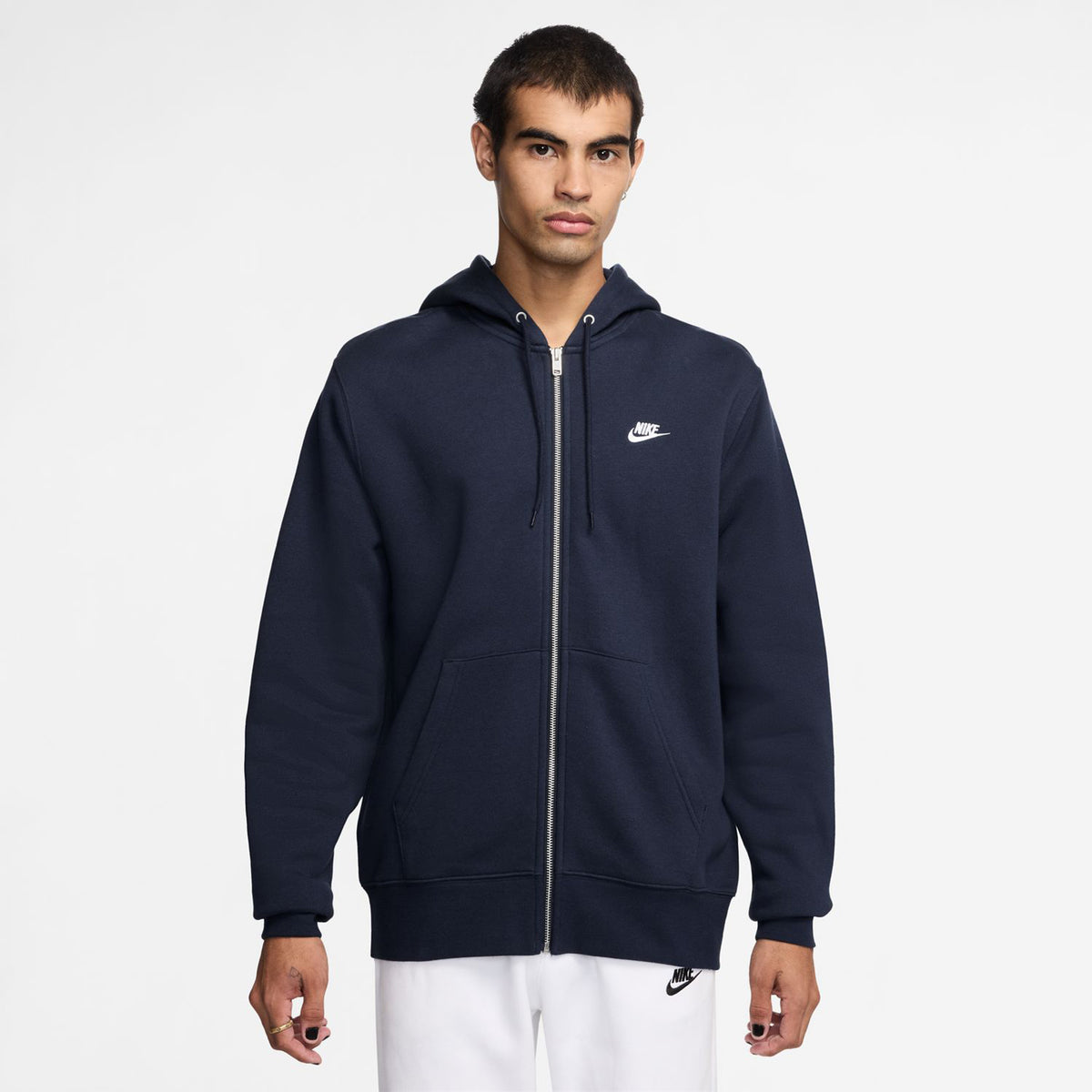 Nike Club Bb Full-Zip Bluza Dresowa Mężczyźni-Ciemnoniebieski