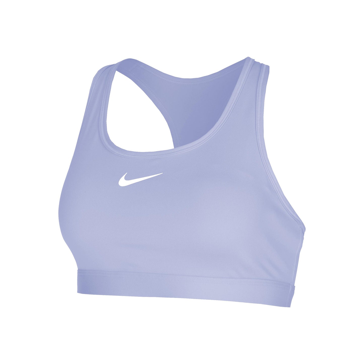 Nike Swoosh Medium Support Stanik Sportowy Kobiety-Fioletowy