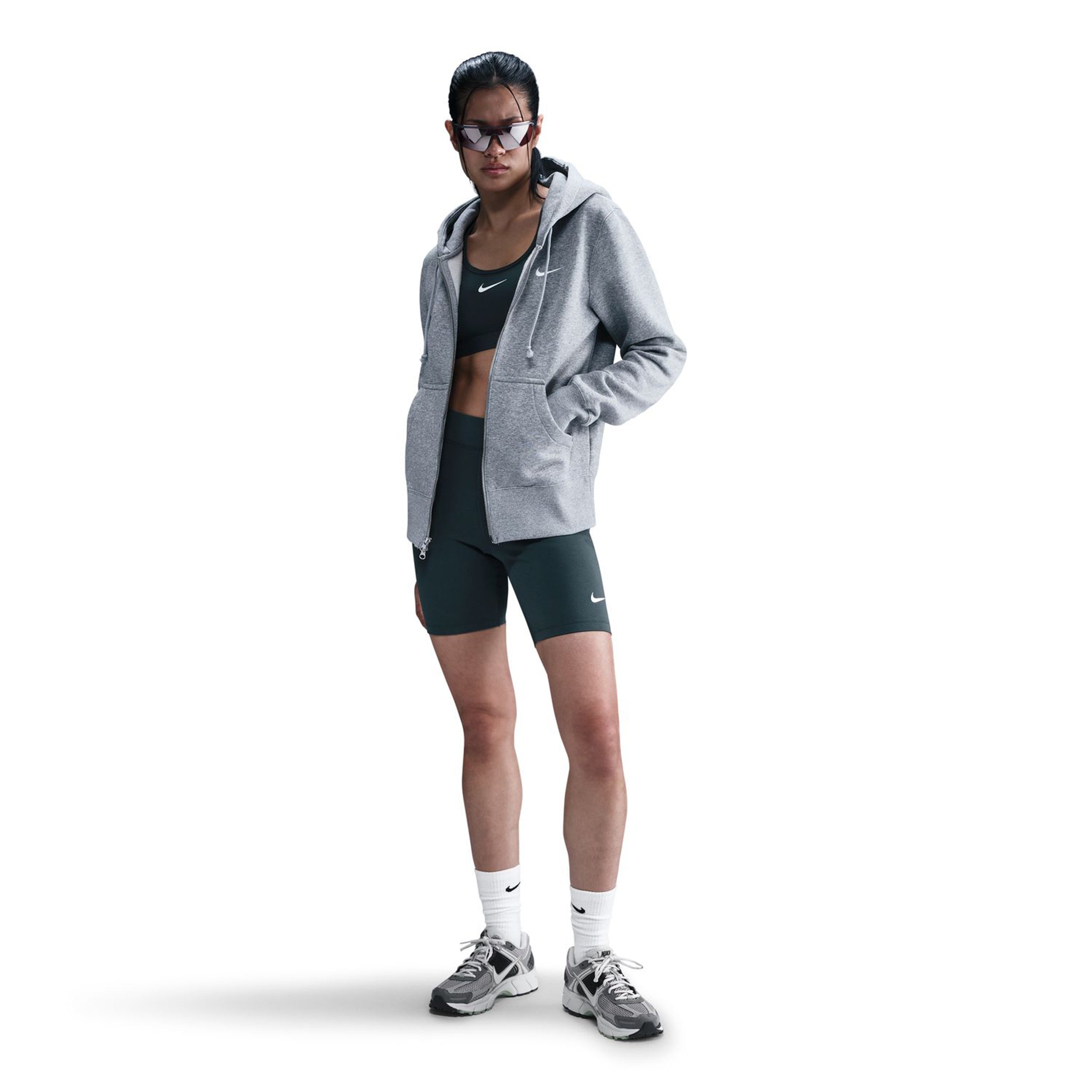 Nike Sportswear Phoenix Fleece Full-Zip Bluza Dresowa Kobiety-Szary