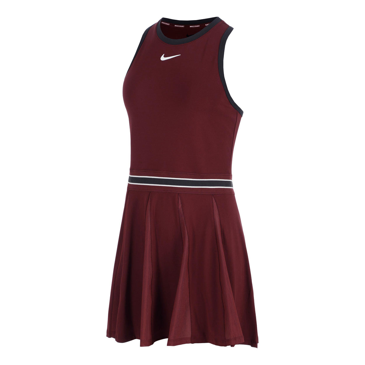 Nike Court Dri-FIT Slam Sukienka Kobiety-Ciemnoczerwony