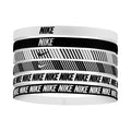 Nike Flex Classic Printed Opaska Do Włosów Opakowanie 6 Szt.-Biały,Czarny