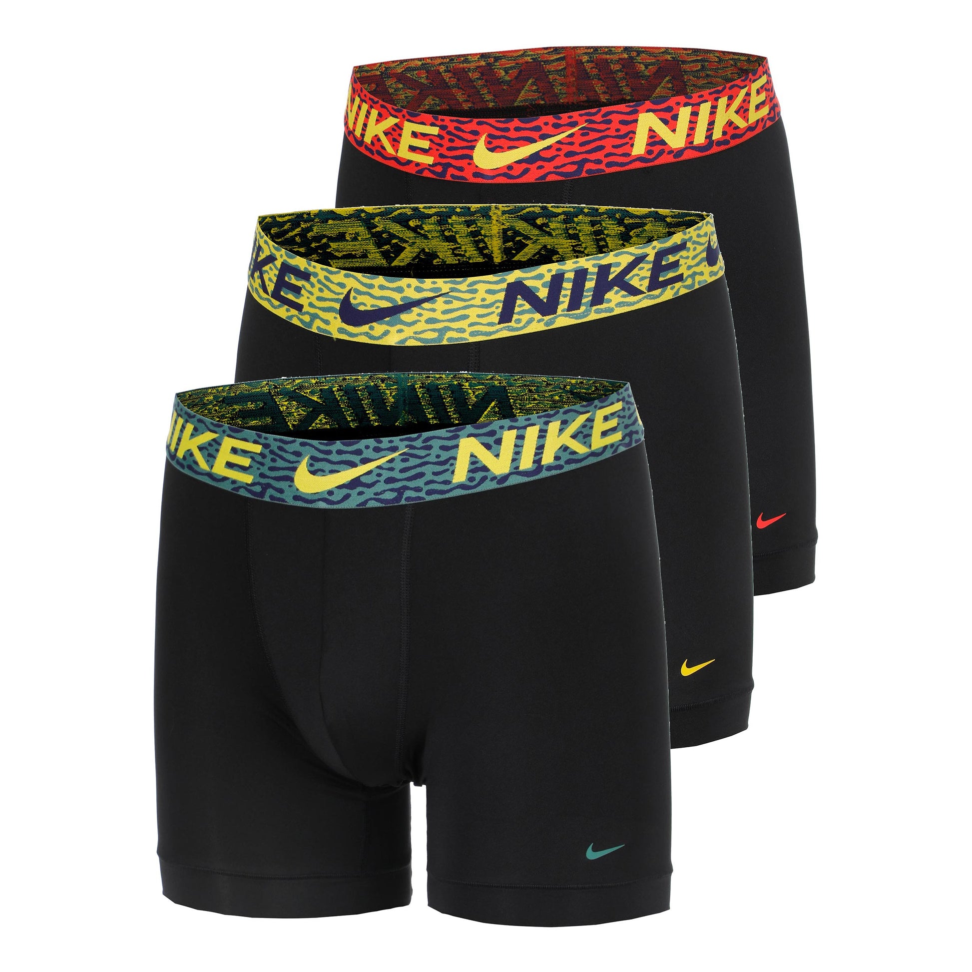 Nike Essential Micro Bokserki Mężczyźni-Czarny,Zieleń